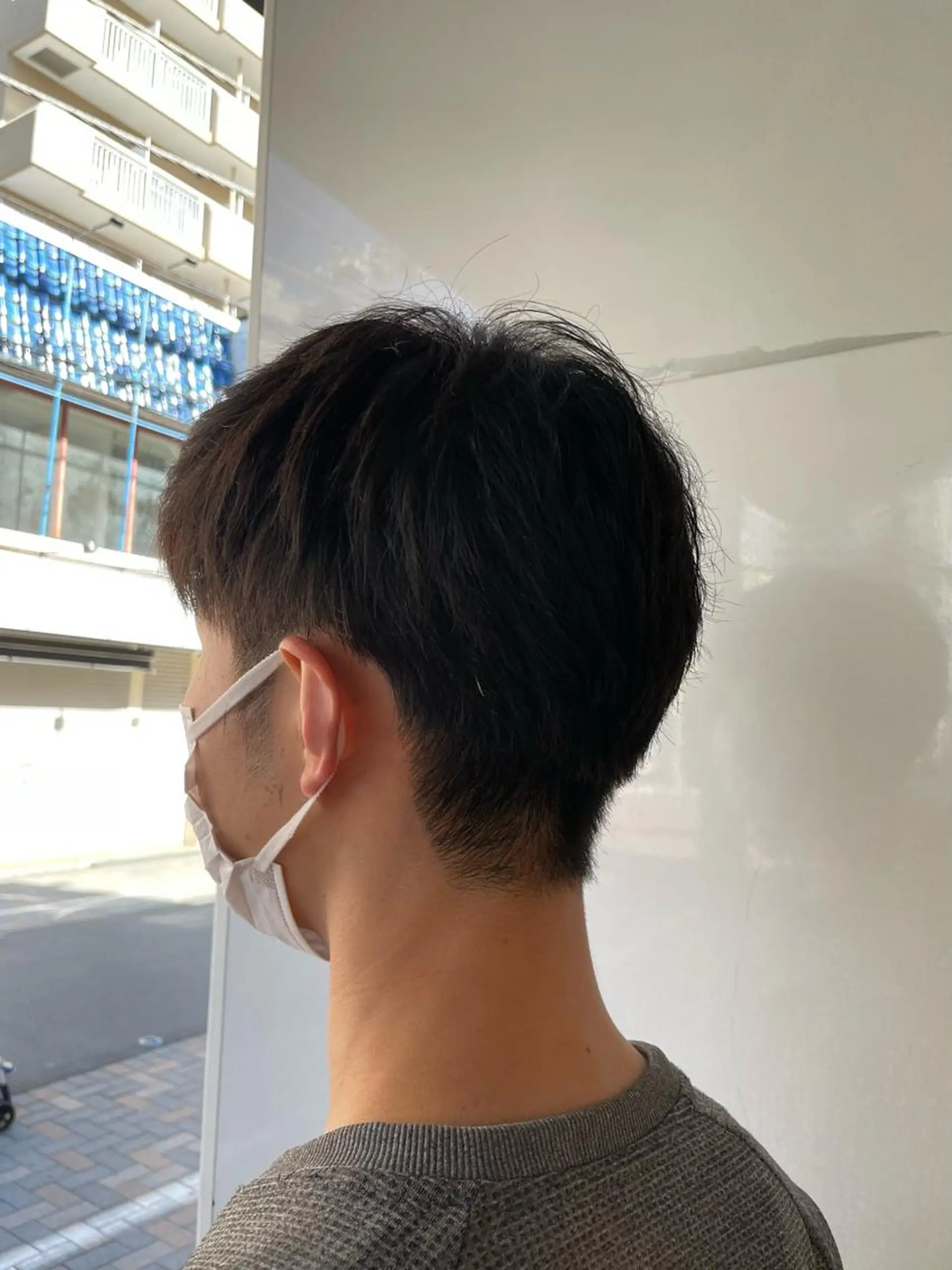 ショート メンズ カット ヘッドスパ いまじゅく あおいのヘアスタイル