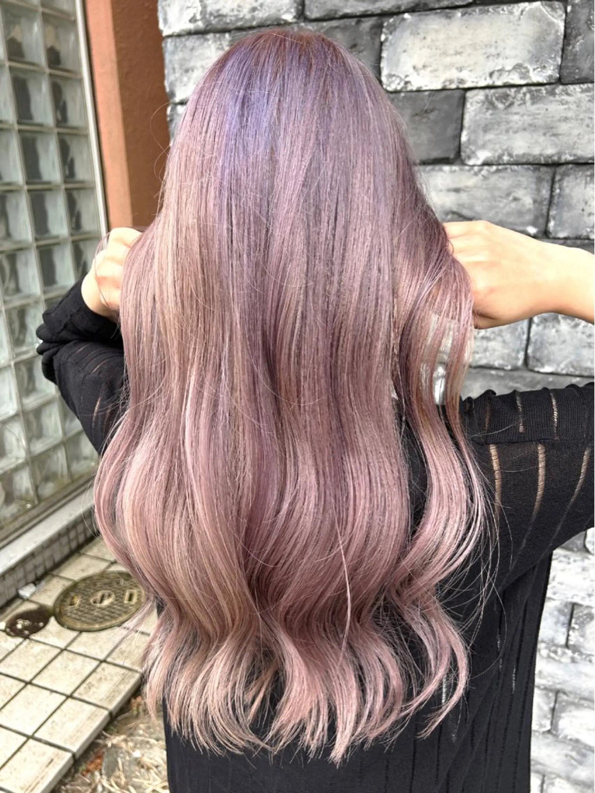 セミロング カラー デザインカラー ❤️千葉県代表❤️ 店長❤️柿本翔一朗のヘアスタイル