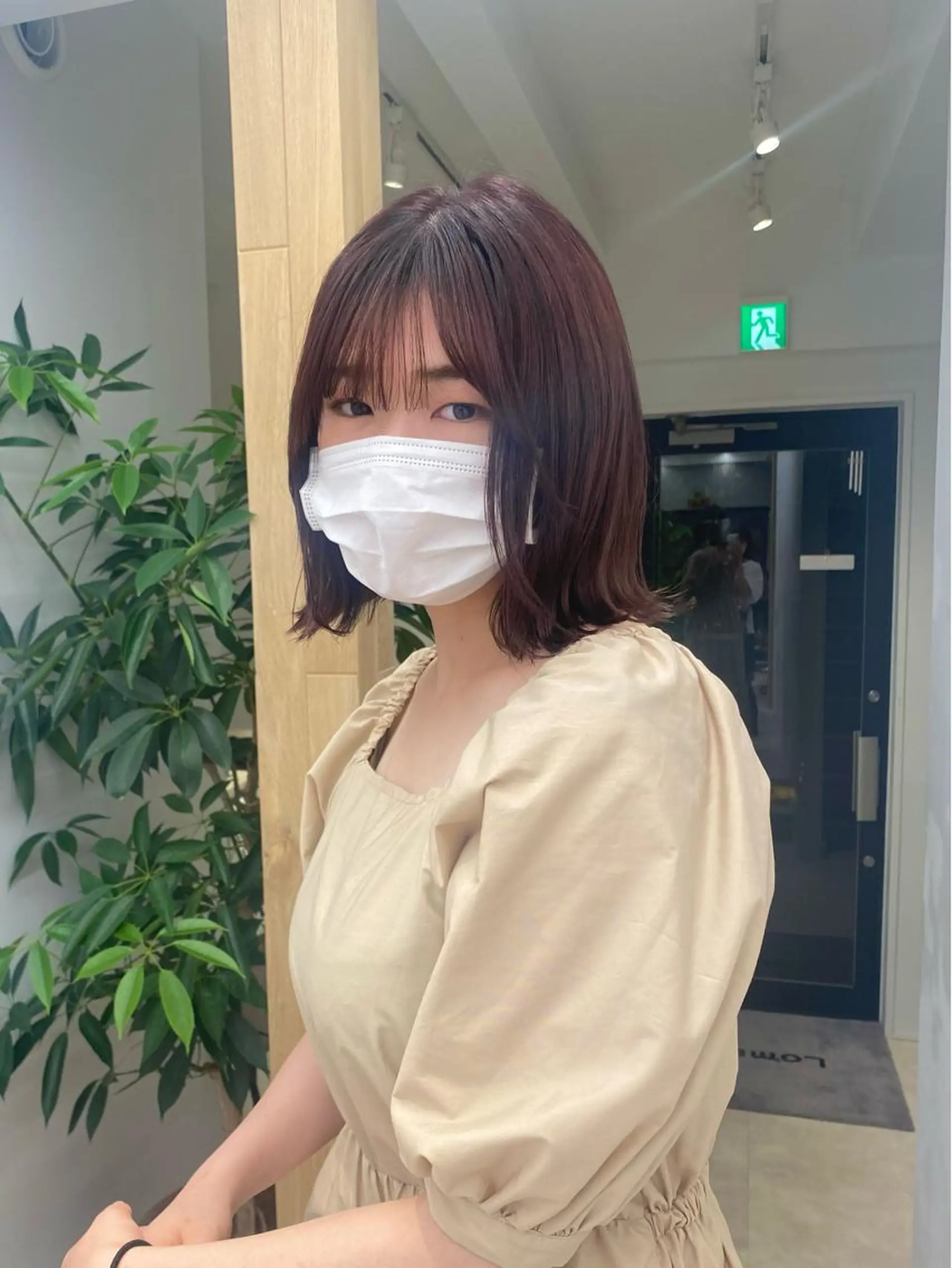 ミディアム カラー noa/ 渋谷のヘアスタイル