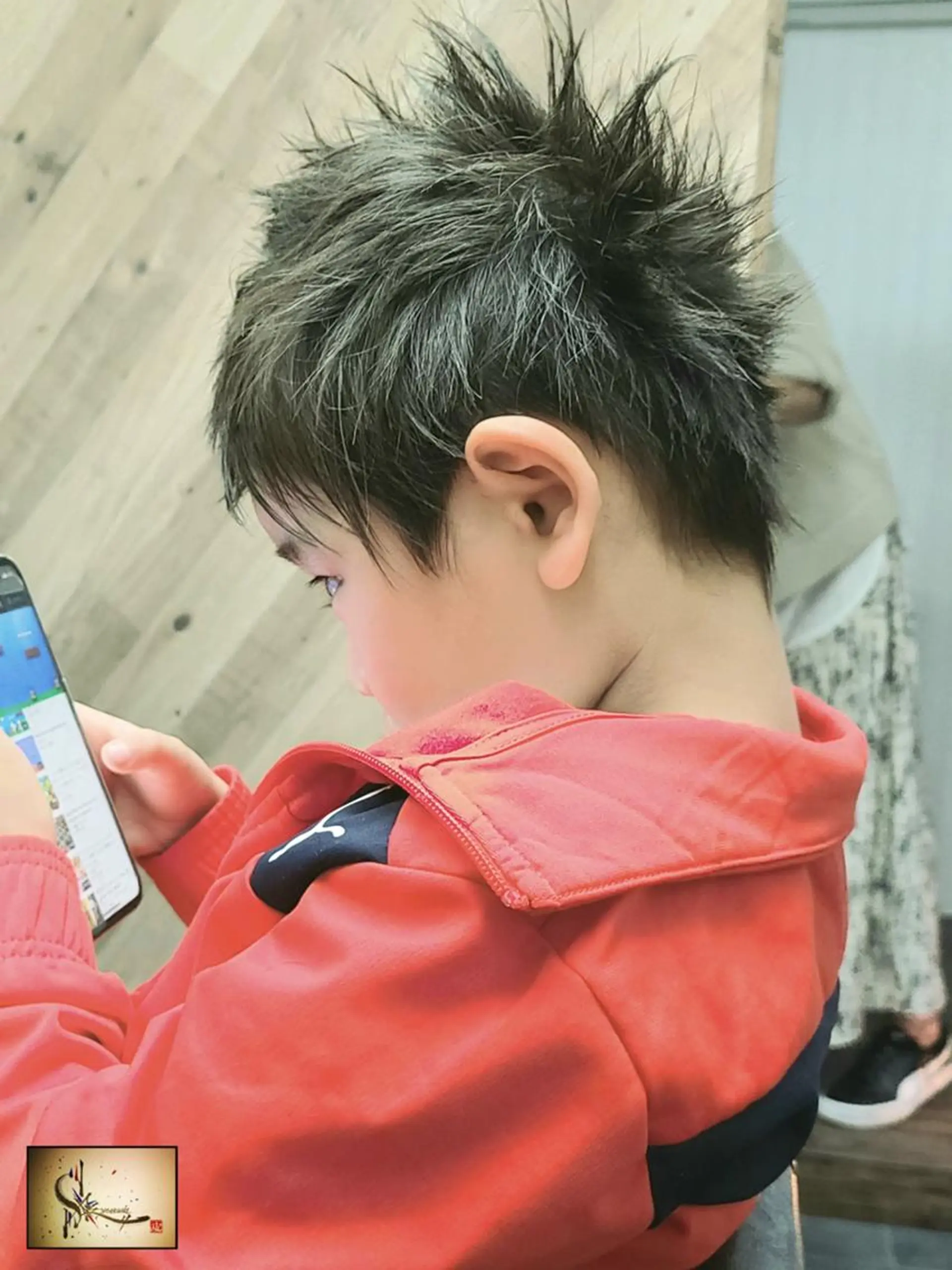 ショート キッズ メンズ 【大宮】デザイナー Anne 諳 アンのヘアスタイル