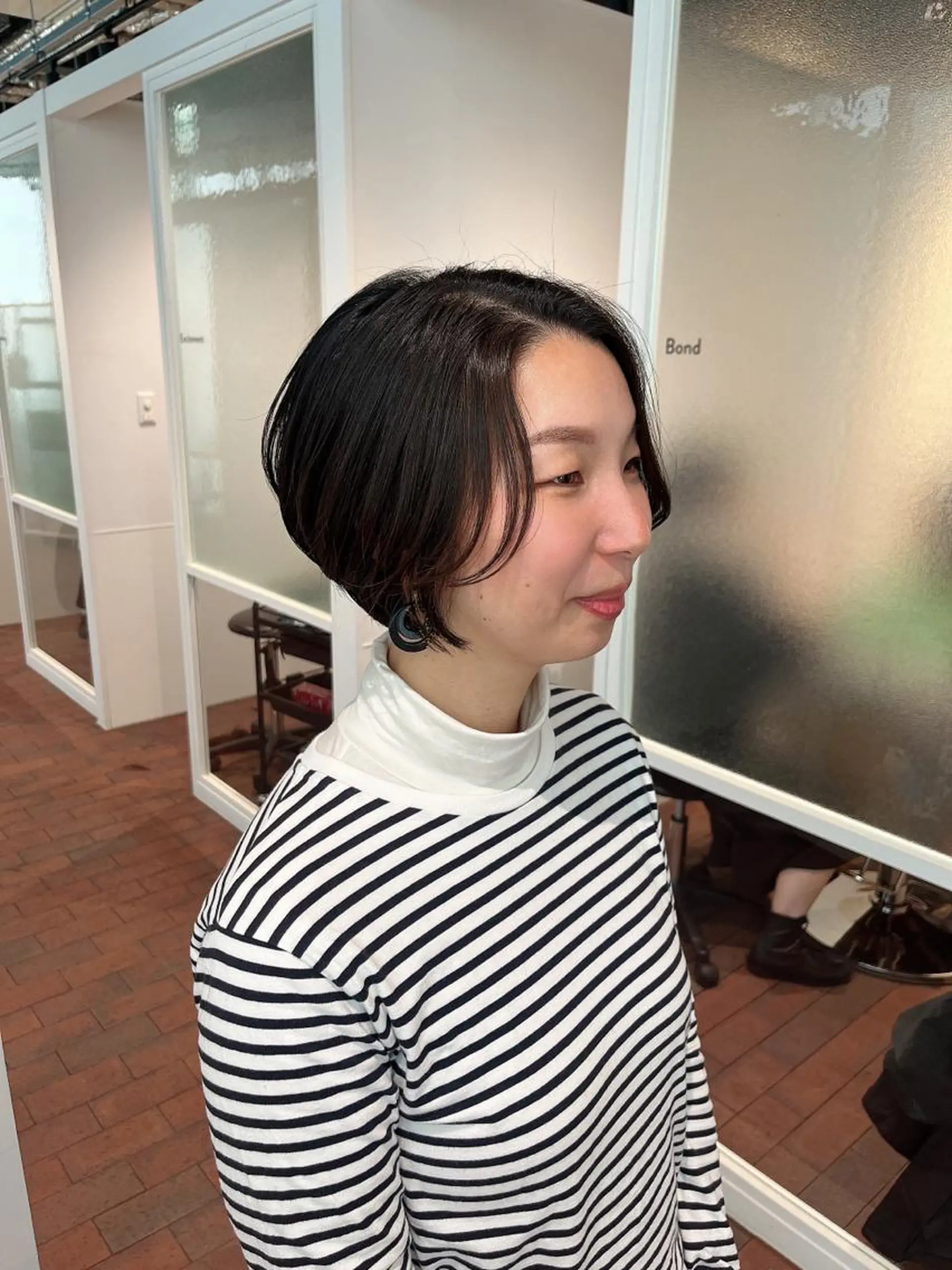 ショート ショートヘア カット マンツーマン 縮毛矯正/マユコのヘアスタイル