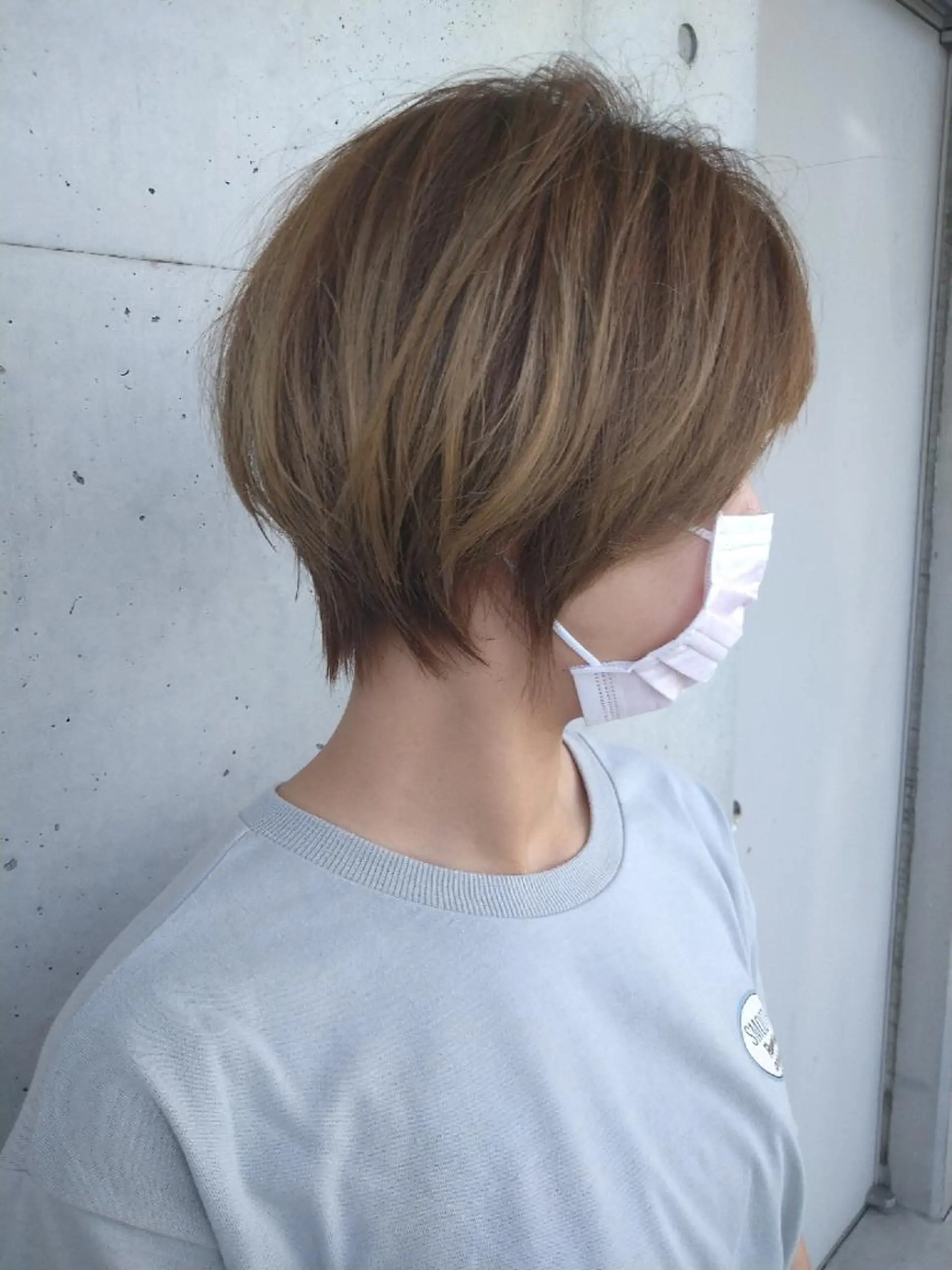 ショート 山田 智加のヘアスタイル