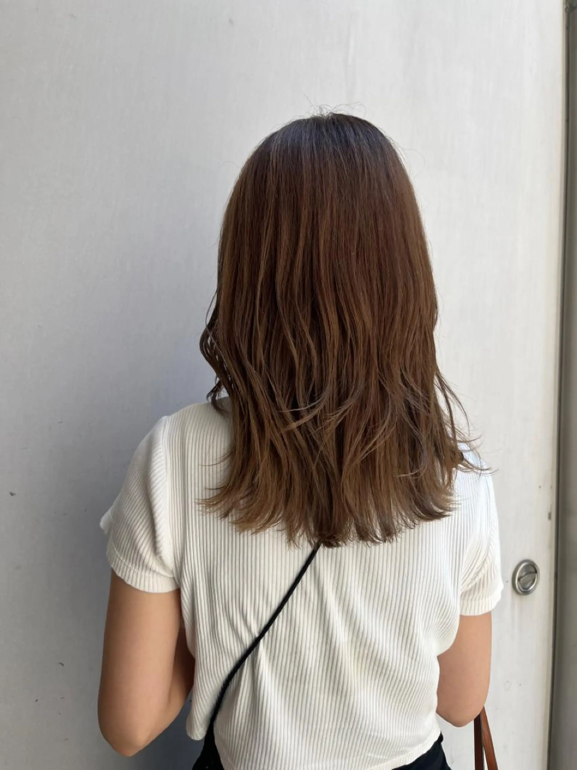 セミロング 韓国好き🇰🇷 美容師MIKUのヘアスタイル