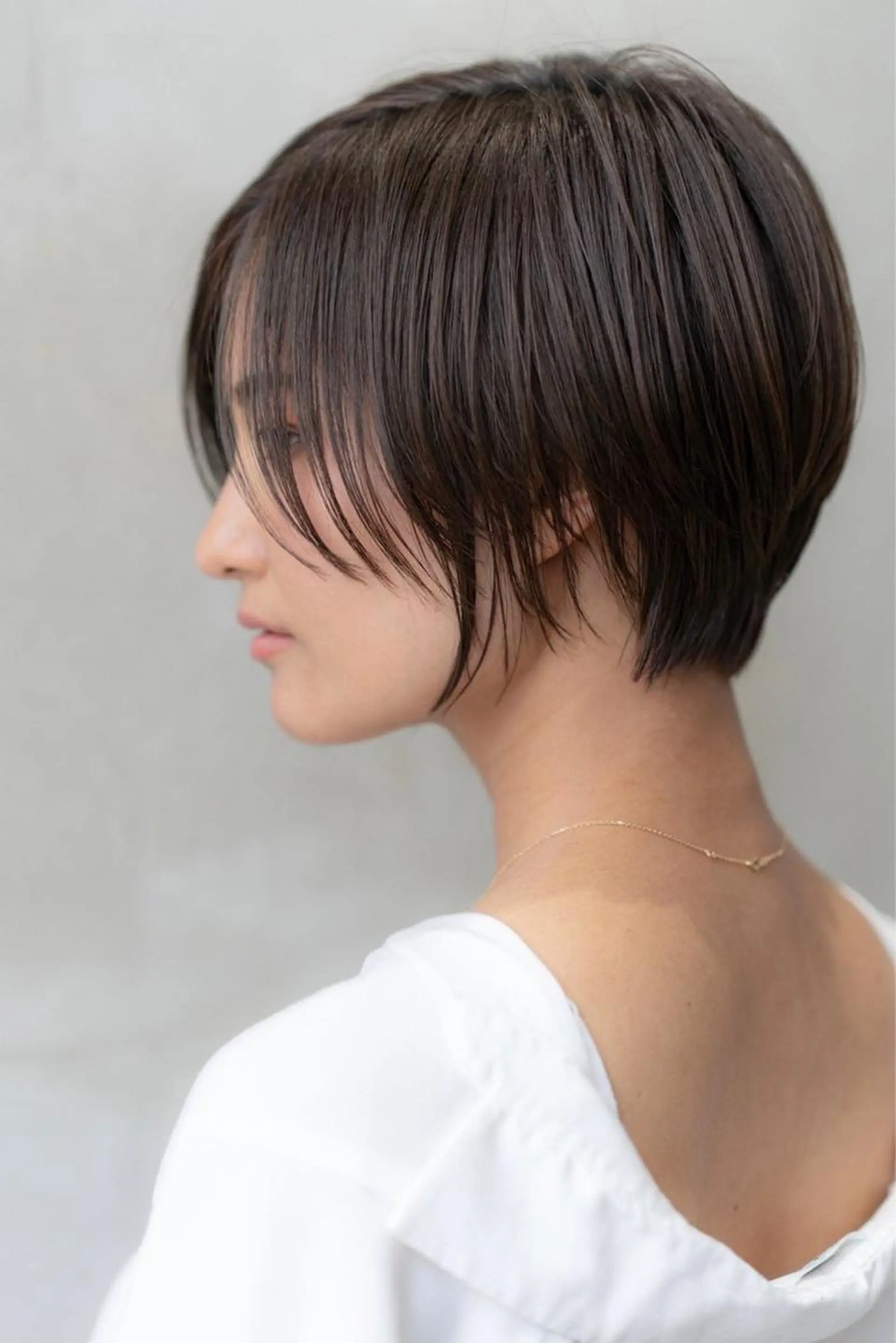 ショート カラー ボブ 大森 勝馬のヘアスタイル