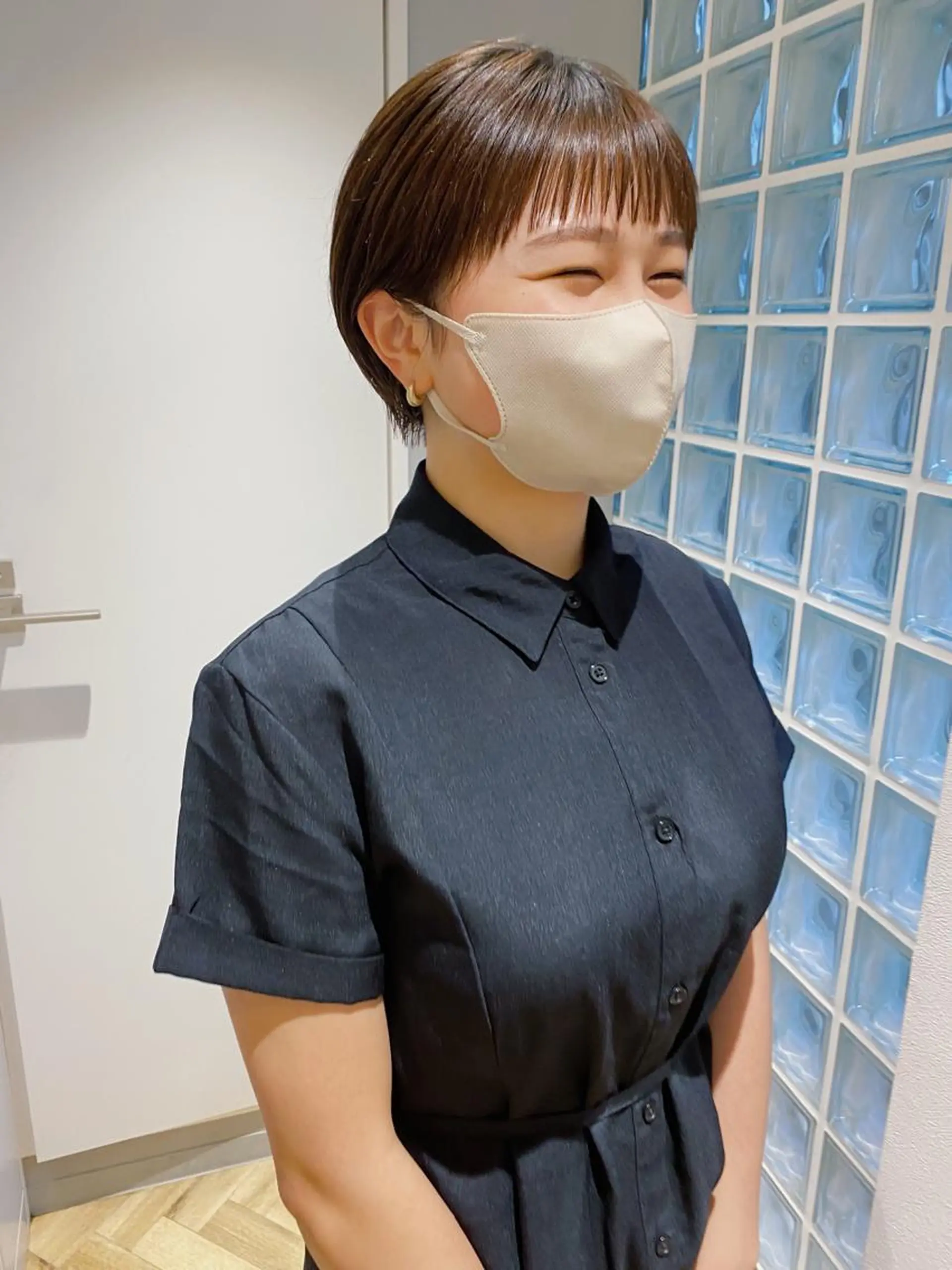 ショート カラー カット ヘアカラー トリートメント IVORY.所属・🟩白髪ぼかし/ボブ /ショートヘア/大司のヘアスタイル