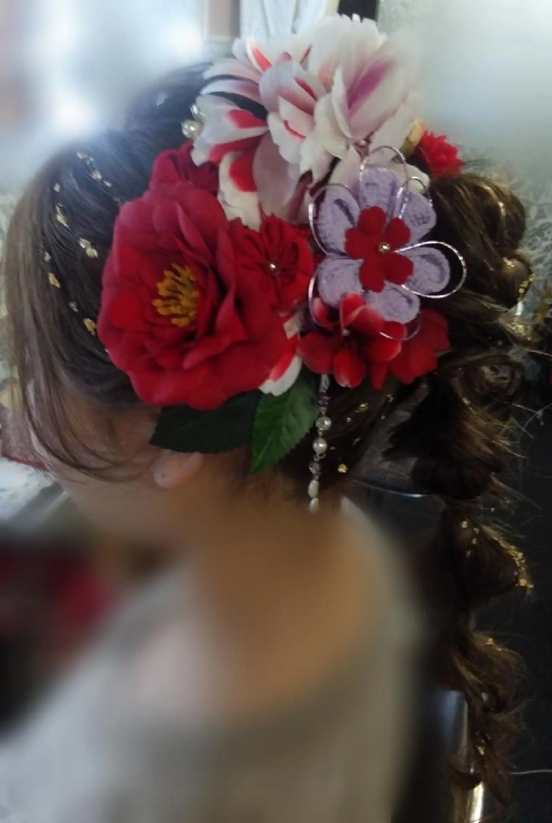 ショート ヘアアレンジ 成人式 結婚式・ブライダル 卒業式のヘアスタイル ショートヘア 浴衣 Rarely  beautyのヘアスタイル