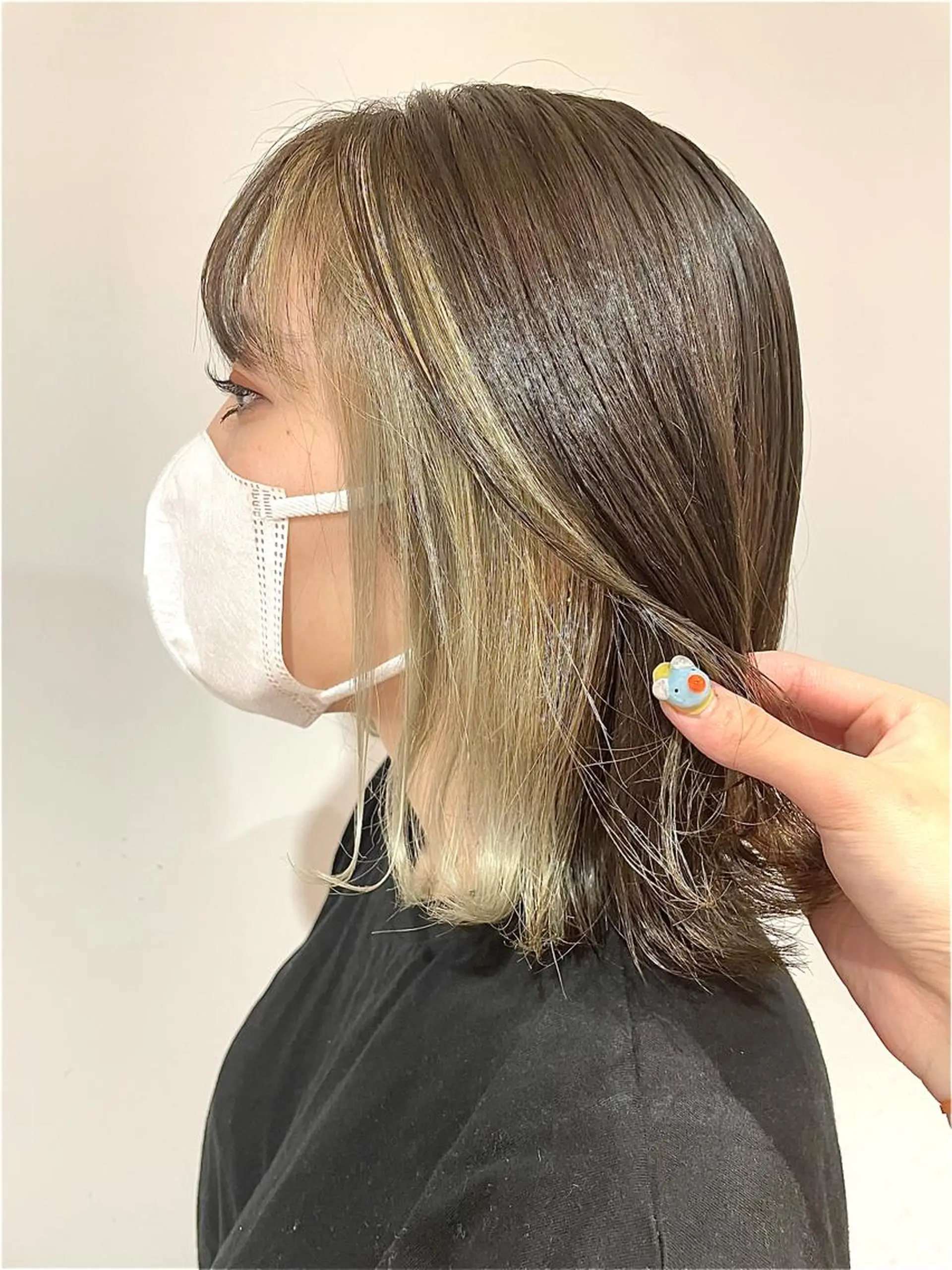 ミディアム カラー 🌈🌸あおき みちる🌟💗のヘアスタイル