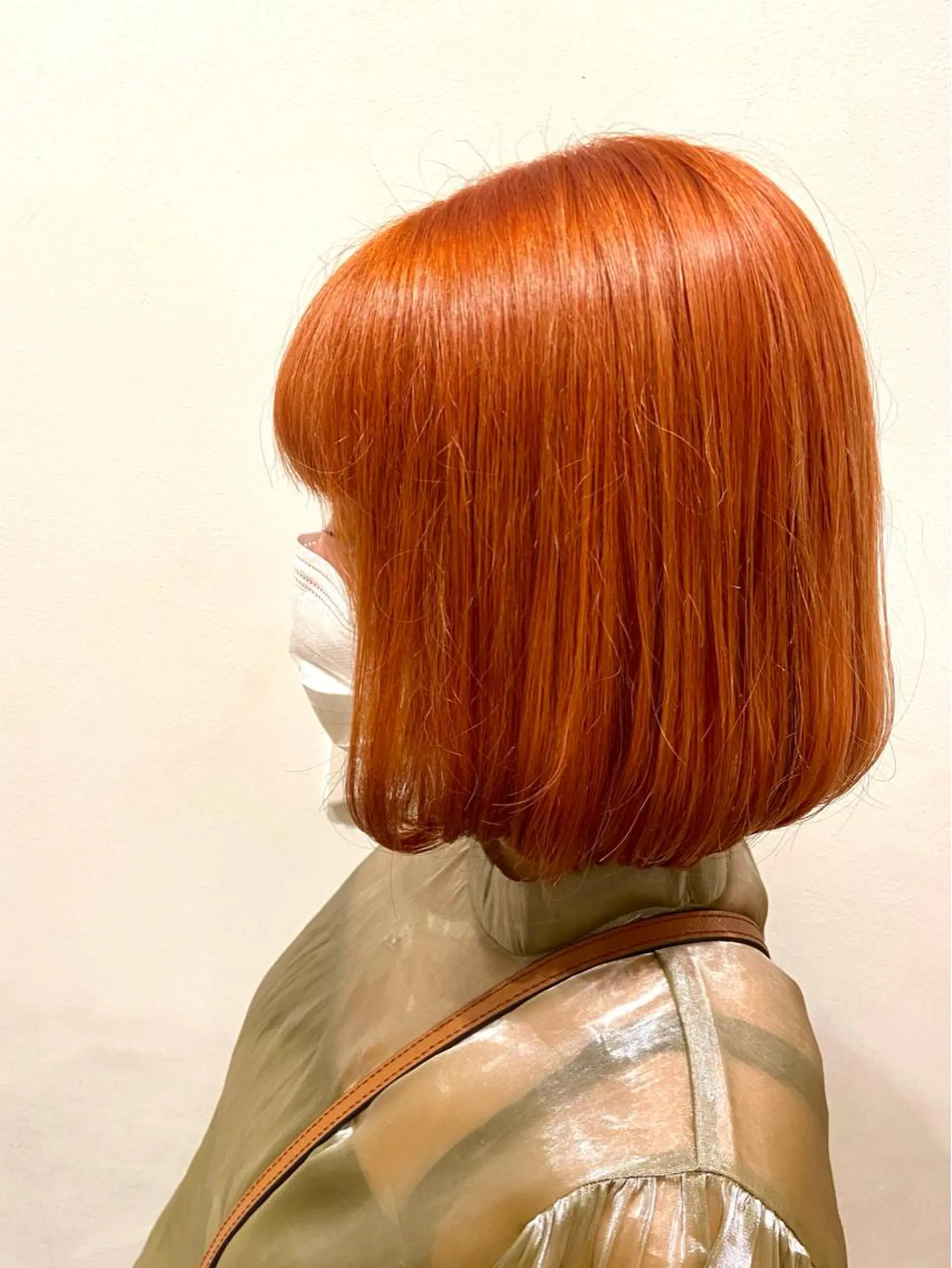 ミディアム カラー ショート/ウルフ ハイトーン/カイセイのヘアスタイル