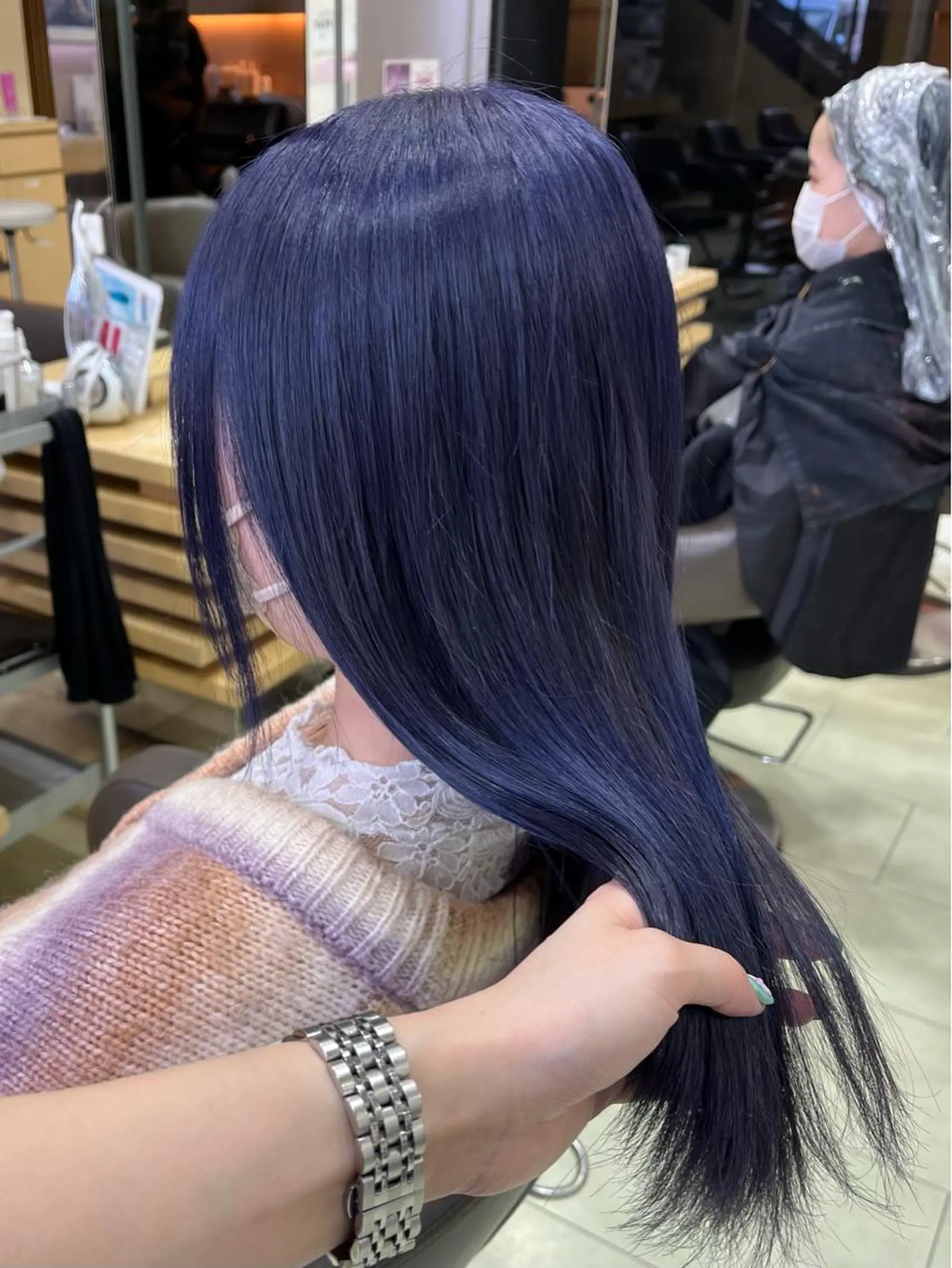 カラー ヘアカラー トリートメント 海外girl🤎 透明感ベージュmaoのヘアスタイル