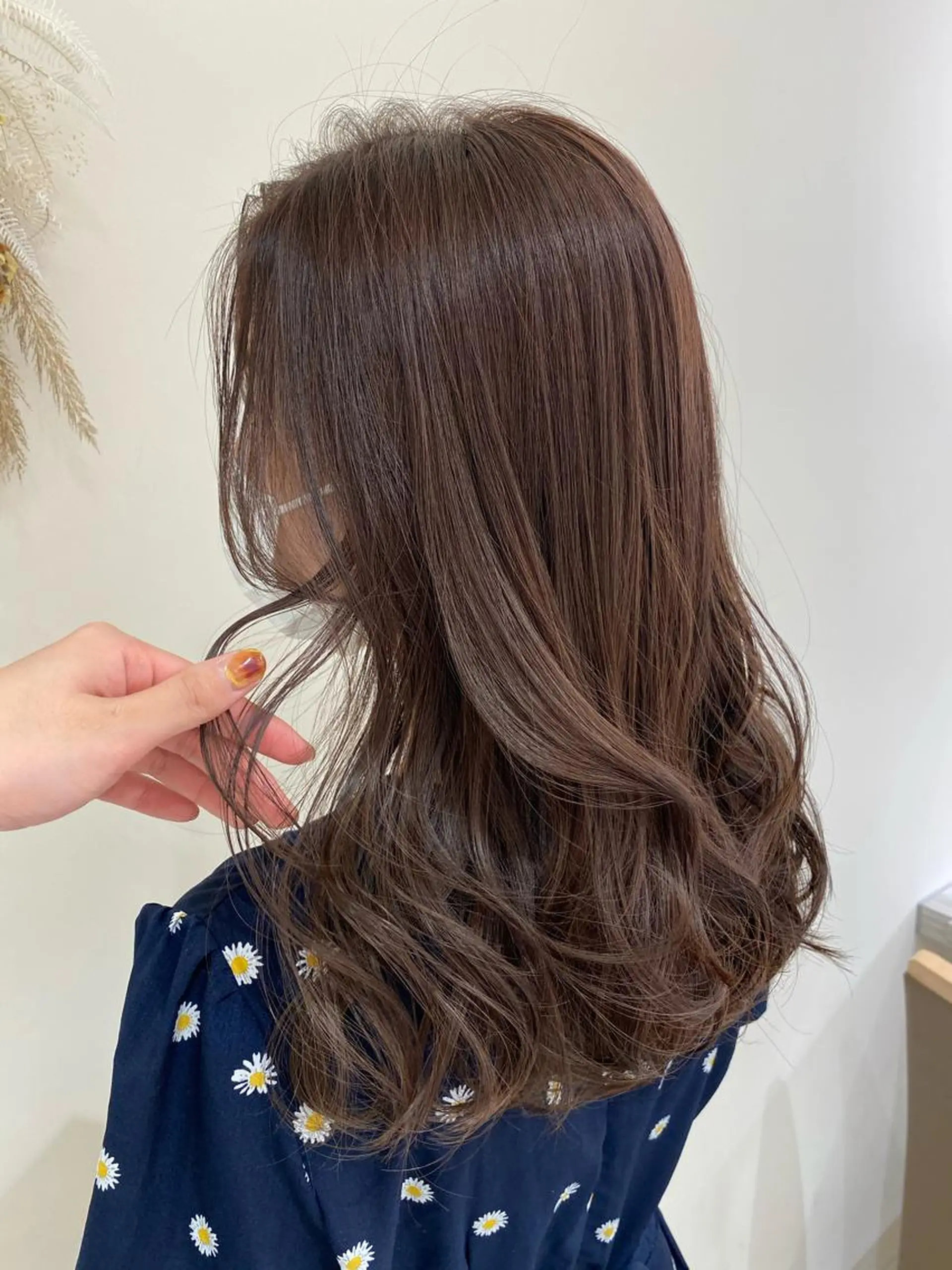 ロング カラー パーマ ヘアアレンジ マツエク・マツパ 💎耳ツボジュエリー ×銀座美容室💎のヘアスタイル