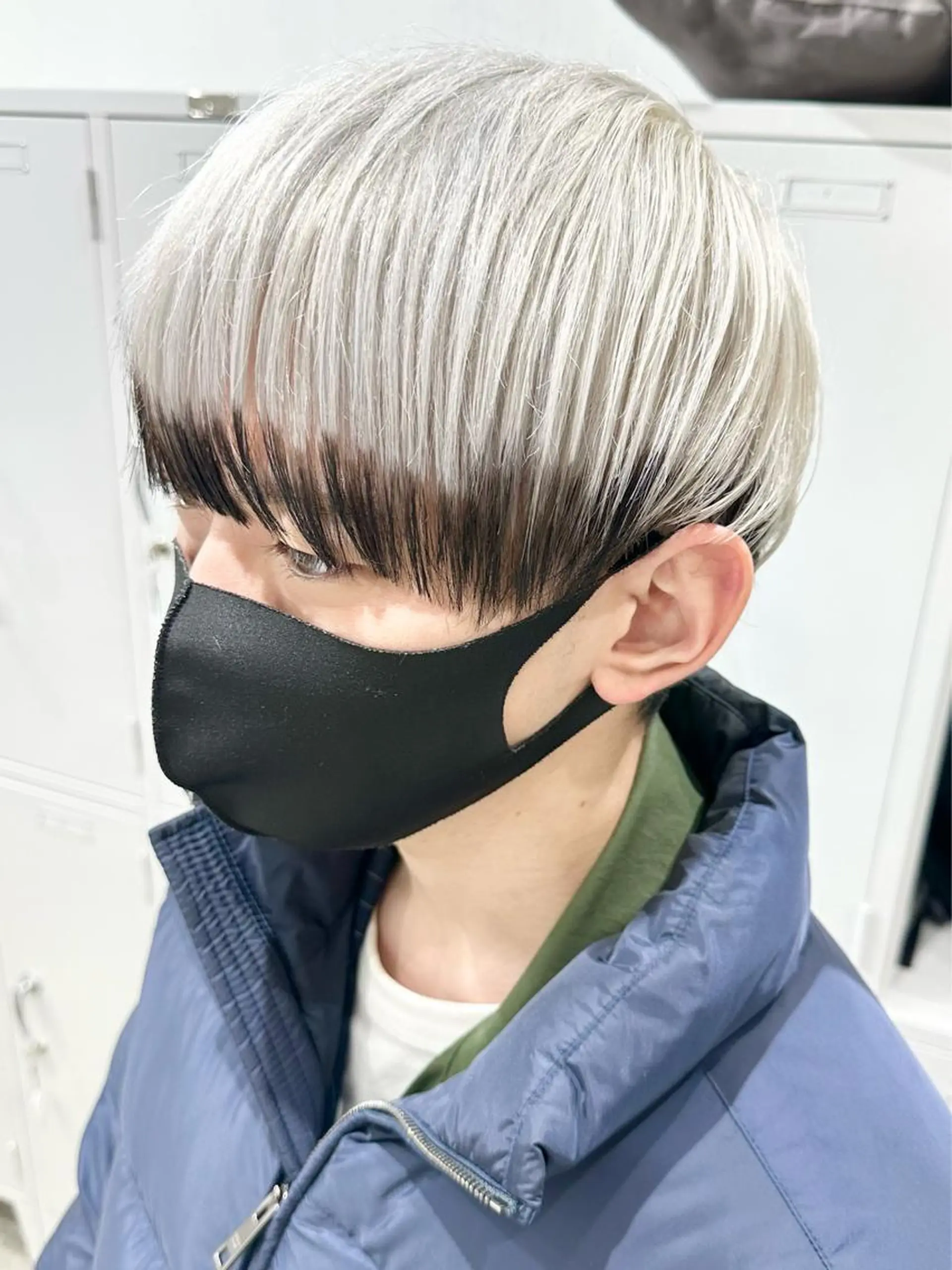 ショート カラー メンズ ヘアカラー トリートメント ヘッドスパ ヘアセット kai .のヘアスタイル