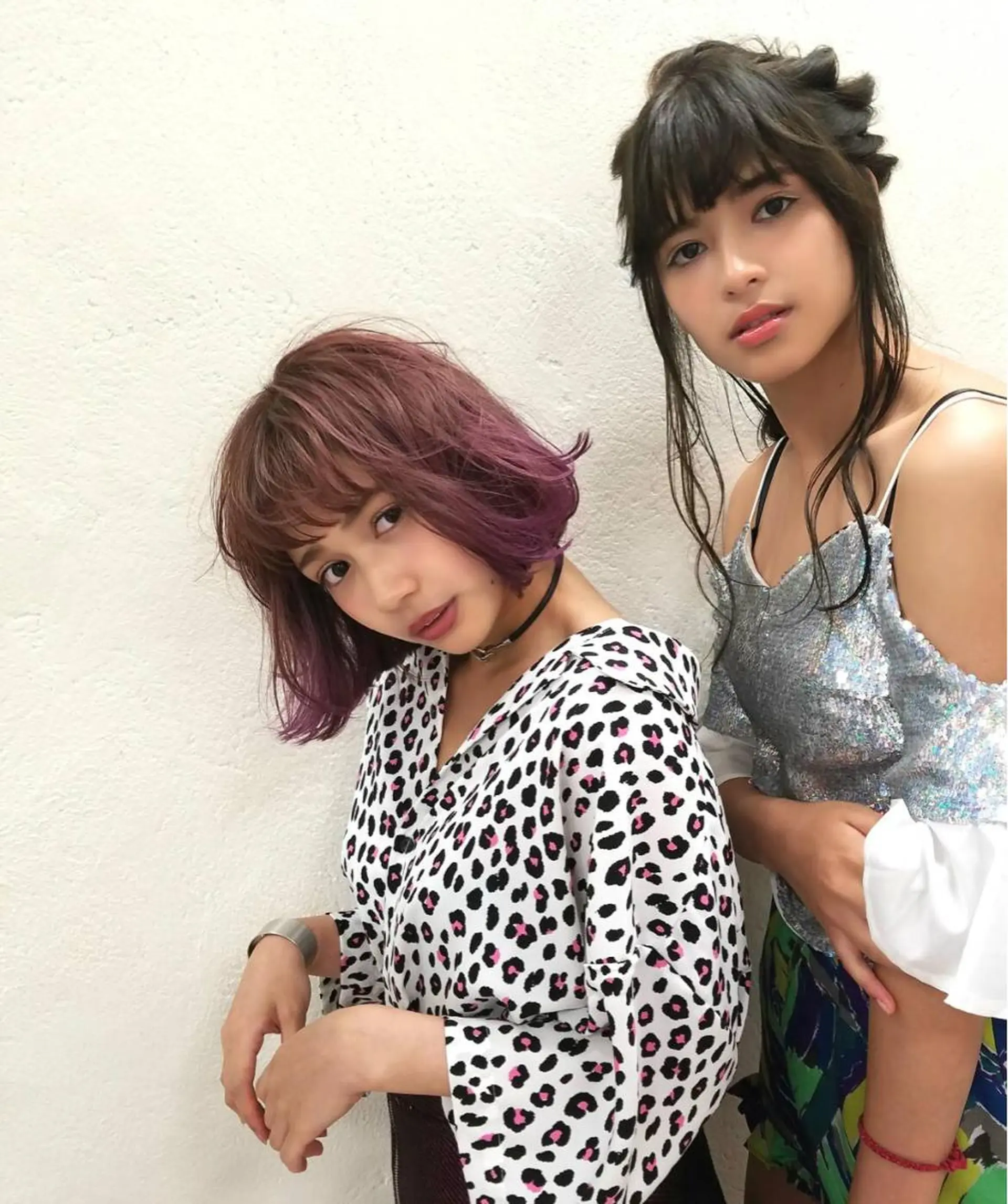 ミディアム カラー ブリーチ グラデーションカラー ピンクカラー ケアブリーチ特化🍀 ハイライトOK寛也のヘアスタイル