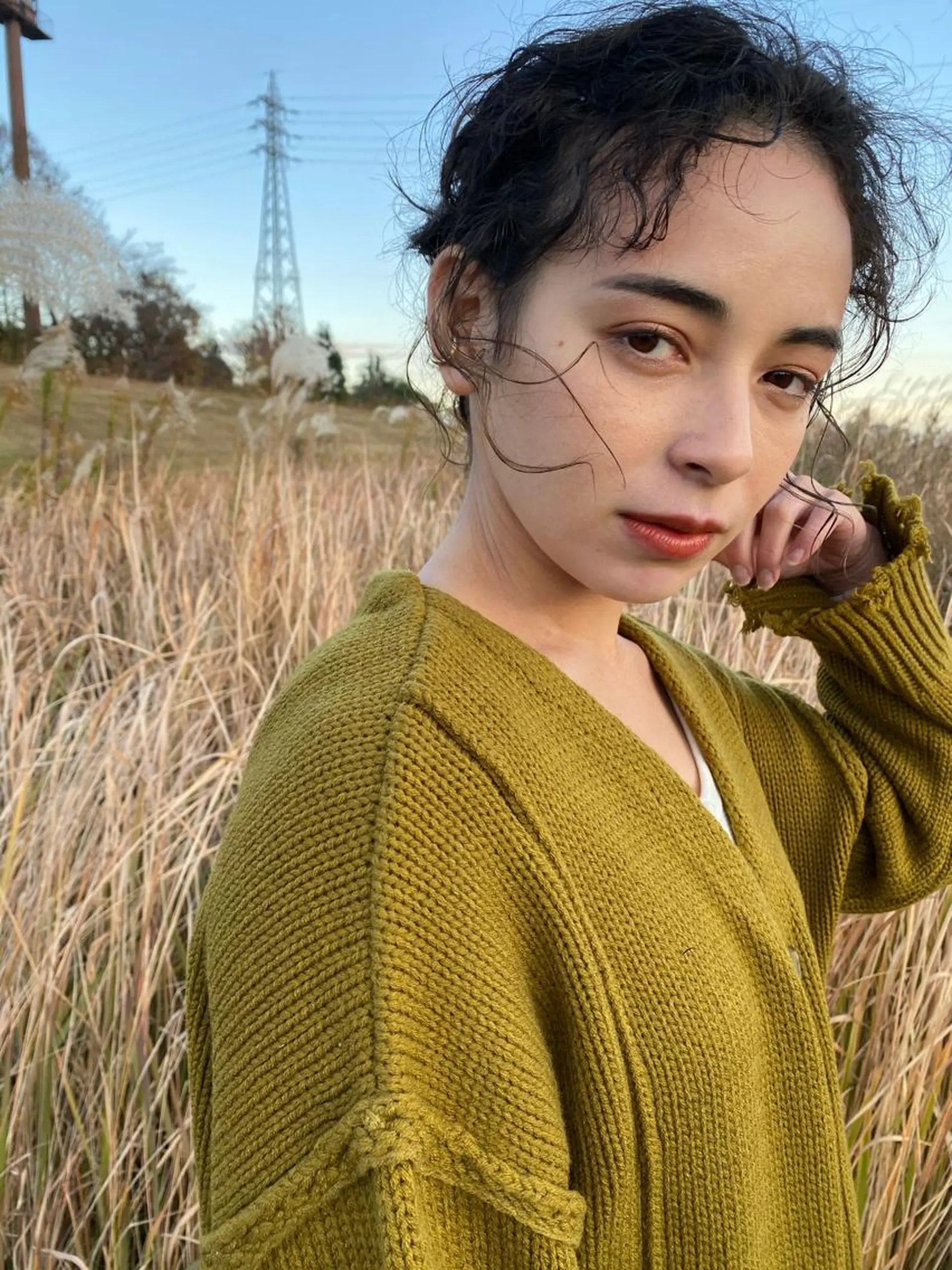 セミロング カラー パーマ ヘアアレンジ bob/ aoiのヘアスタイル