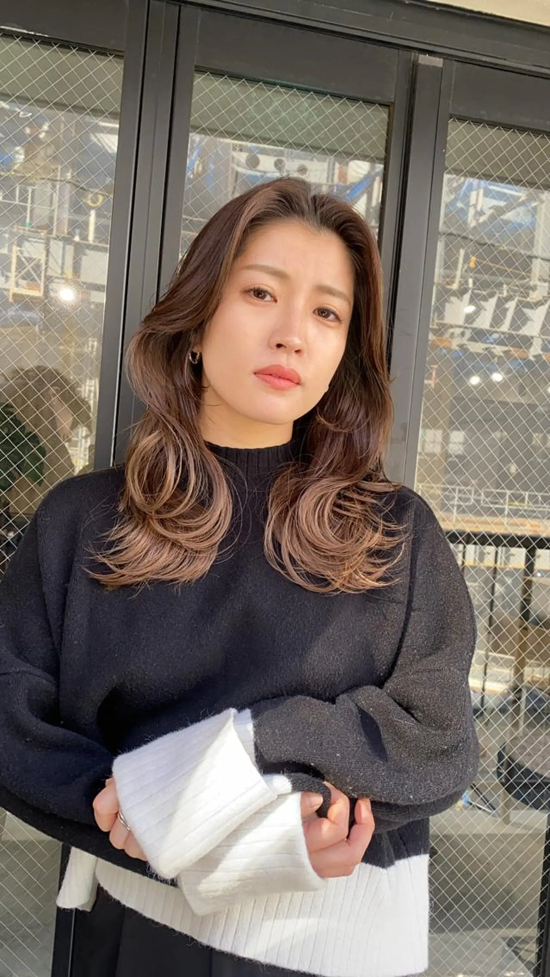 ロング カラー パーマ ヘアアレンジ メンズ キッズ ネイル マツエク・マツパ アイブロウ くびれヘア 顔まわりレイヤー レイヤーカット 🇰🇷韓国トレンド ヘア🇰🇷高田のヘアスタイル