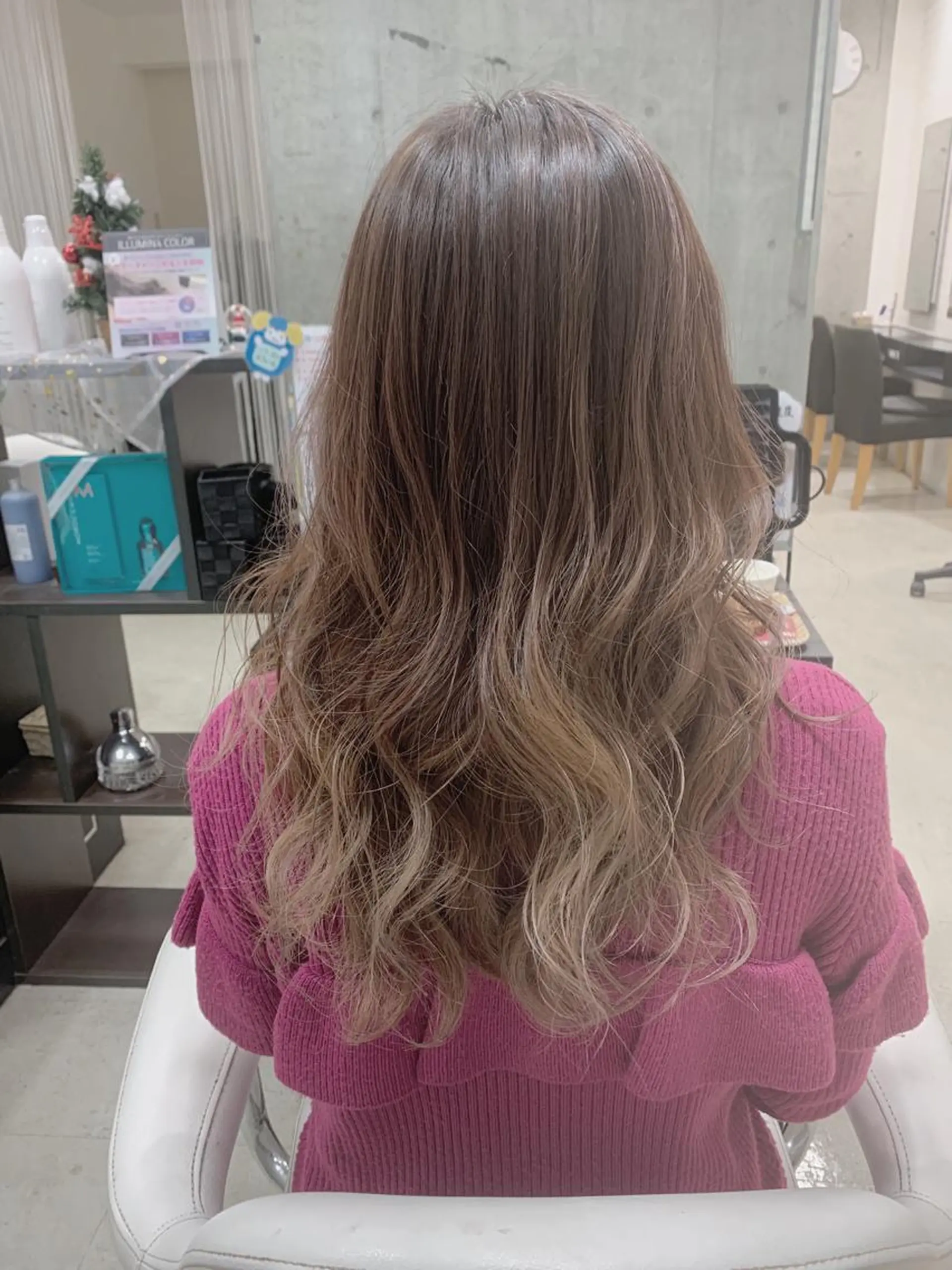 ロング 髪質改善×レイヤー 高嶋のヘアスタイル