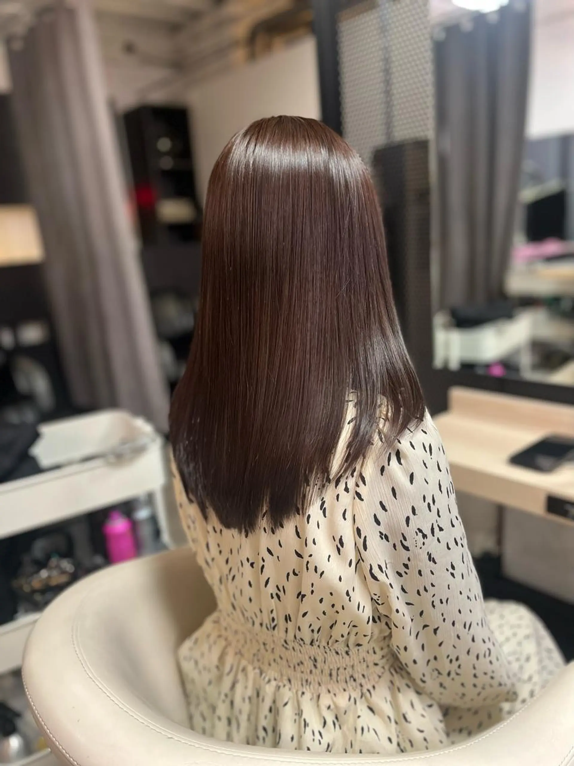 セミロング カラー ボブ& 髪質改善FUMIYAのヘアスタイル