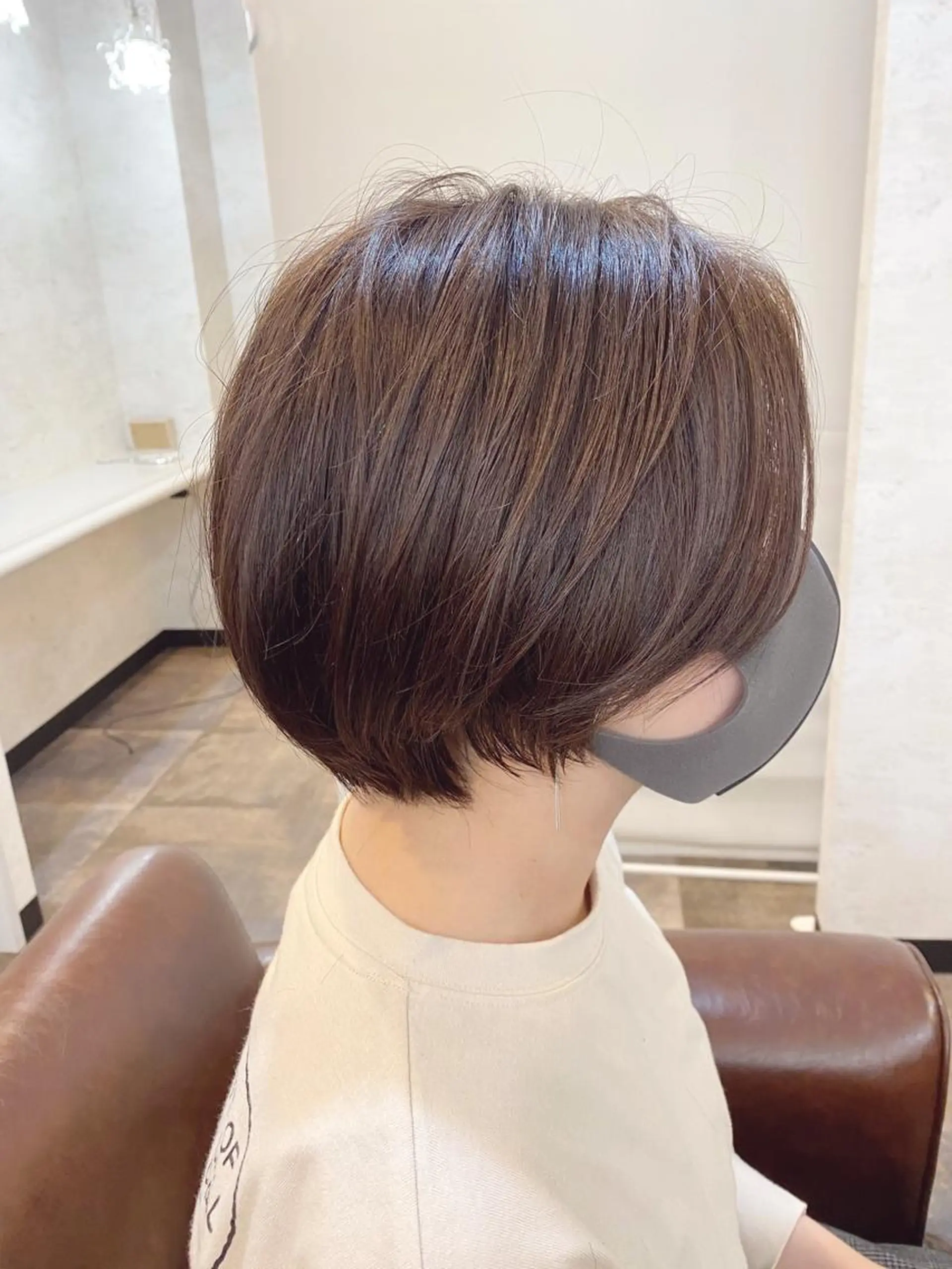 ショート カラー ⭐️ショート⭐️美髪 矯正⭐️水口陸のヘアスタイル