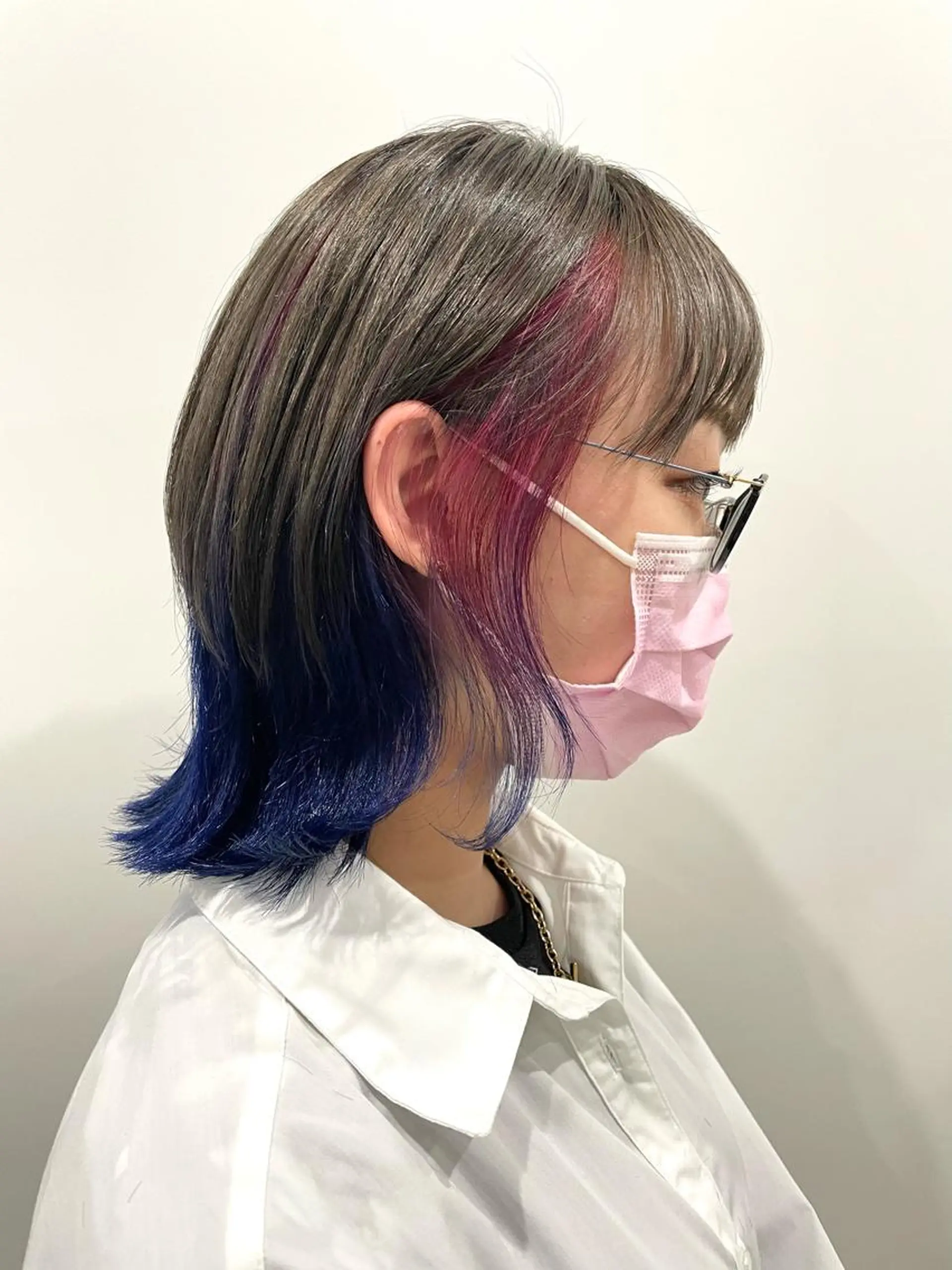 ミディアム 佐藤 大征のヘアスタイル