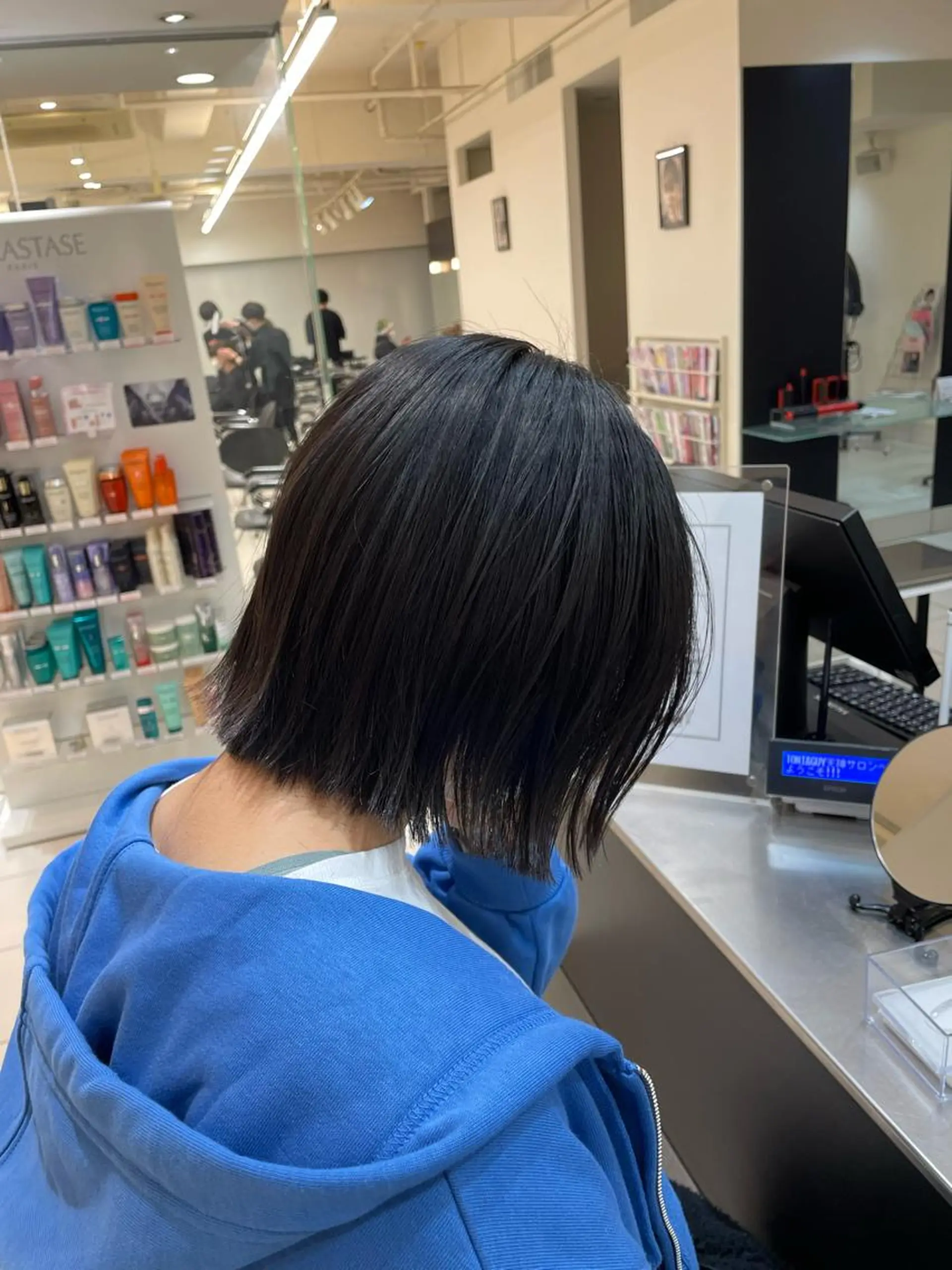 ショート ボブ 大山 真衣のヘアスタイル