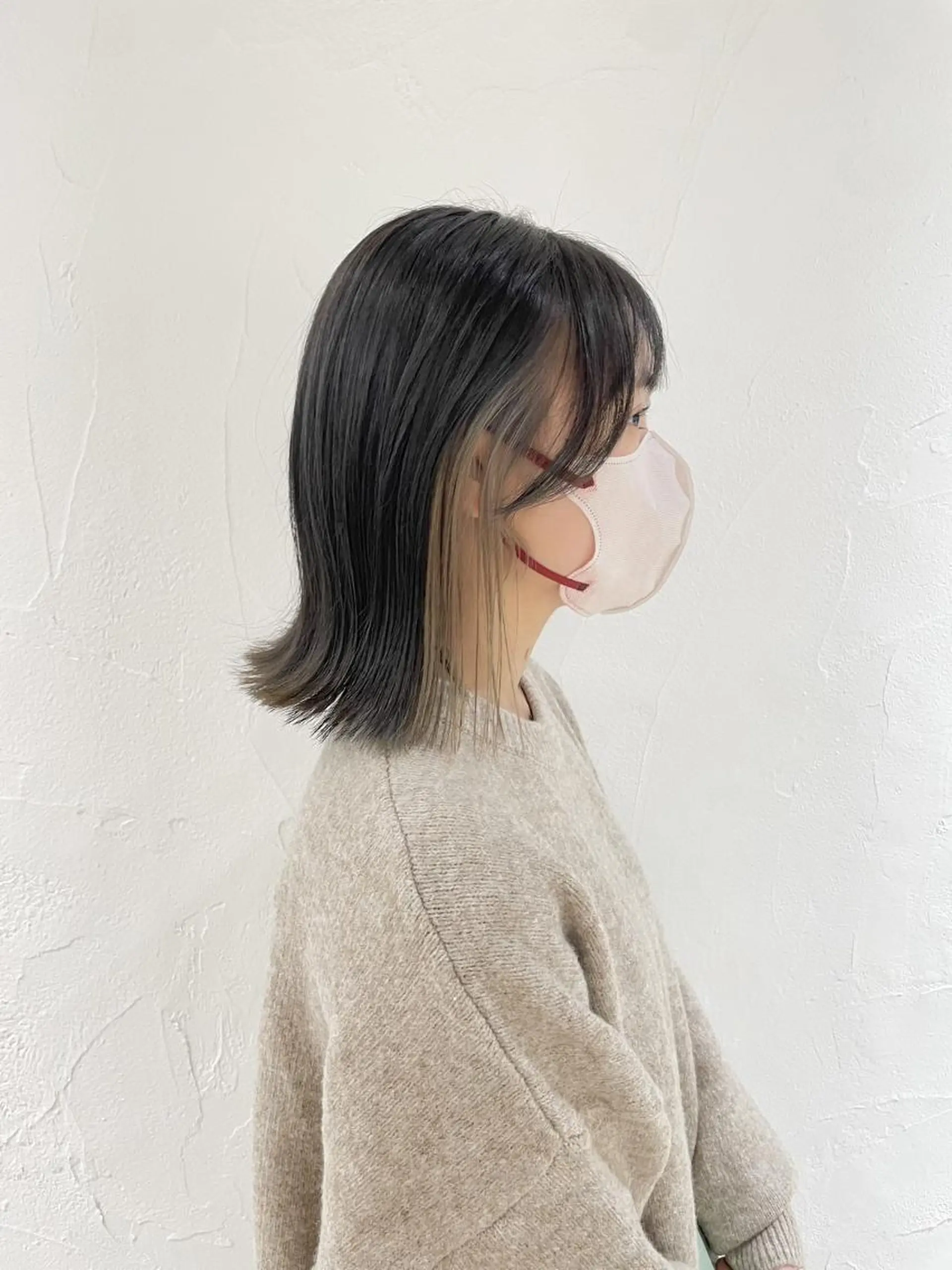 ミディアム カラー Liru:smart salon/茅ヶ崎のヘアスタイル