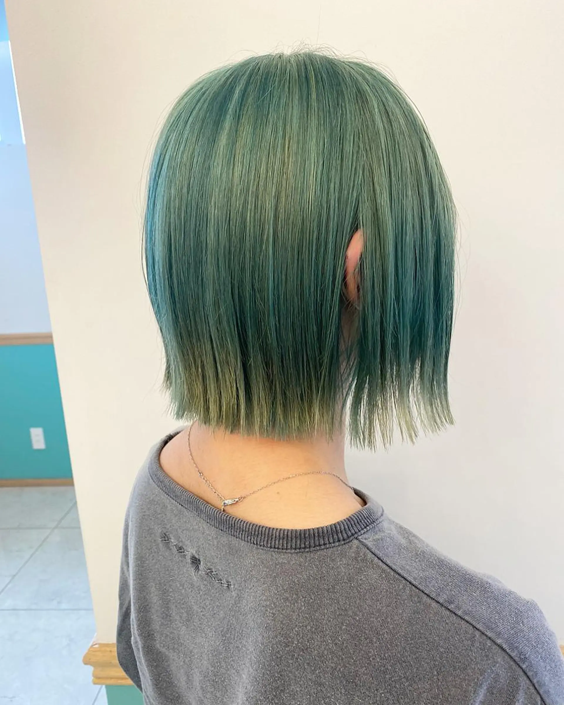 ミディアム カラー stylist トモヤのヘアスタイル