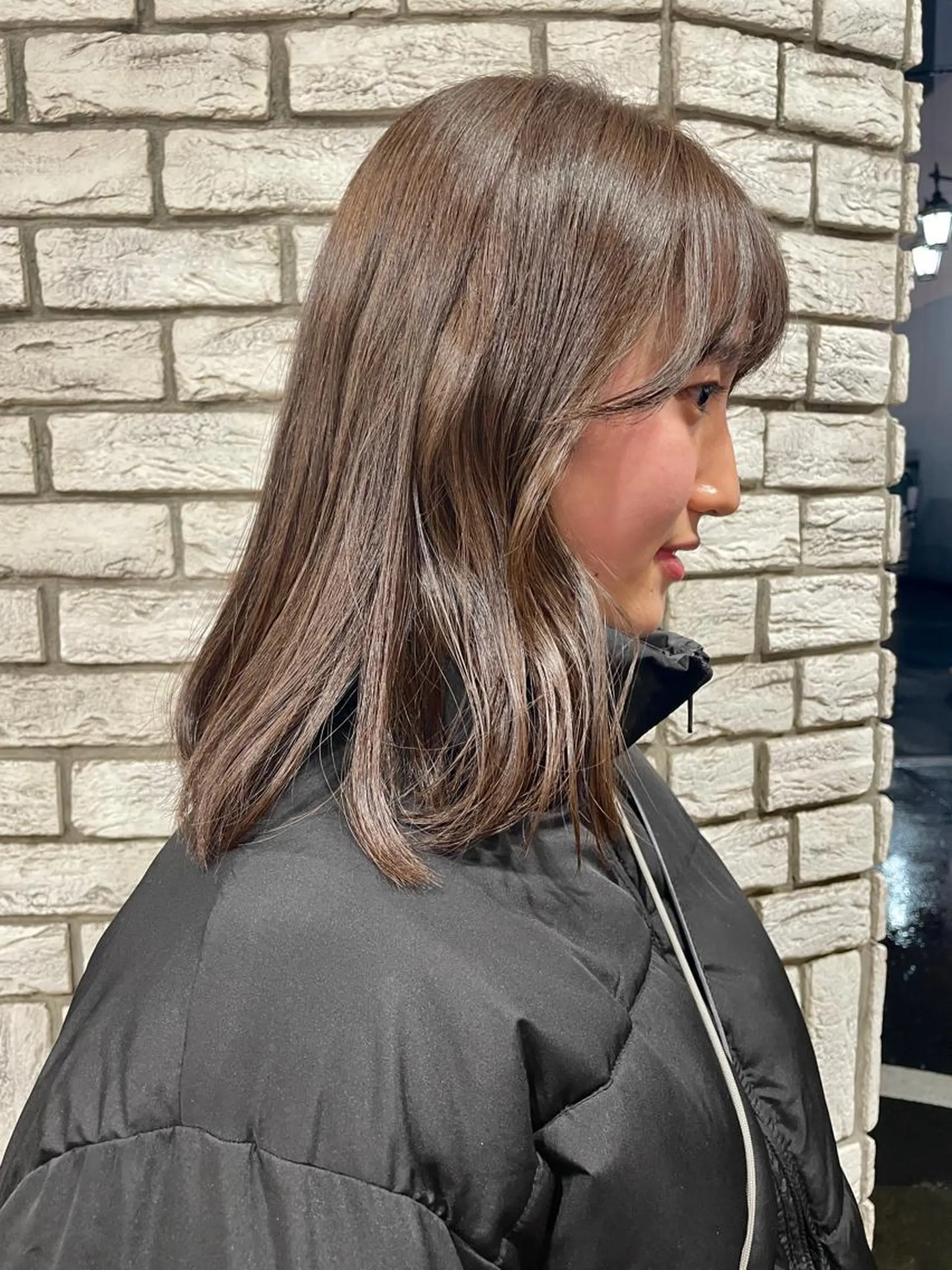 ミディアム カラー カラー/レイヤー/ 髪質改善/PAAQのヘアスタイル