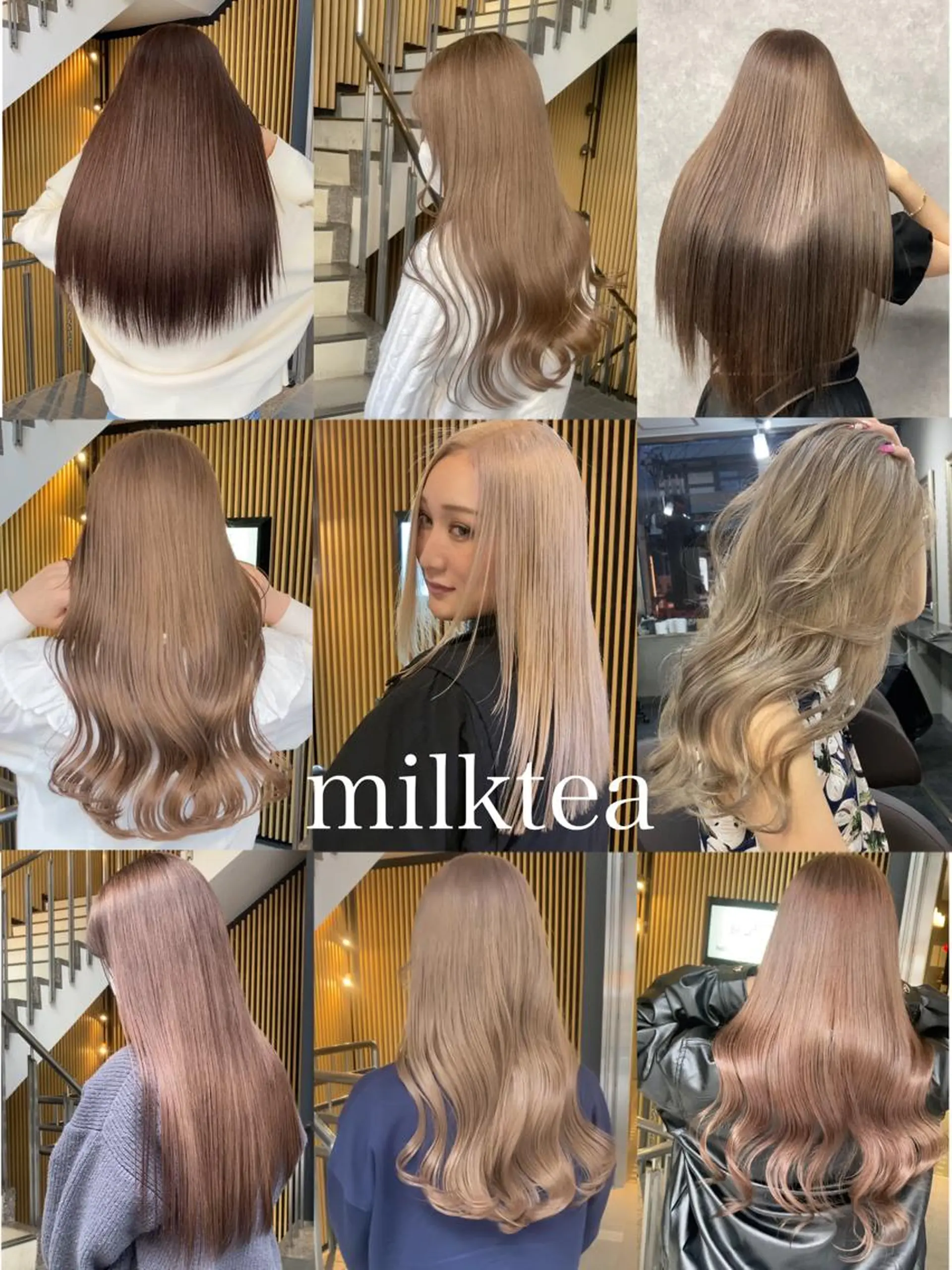 カラー Selenehair 三条本店のヘアスタイル