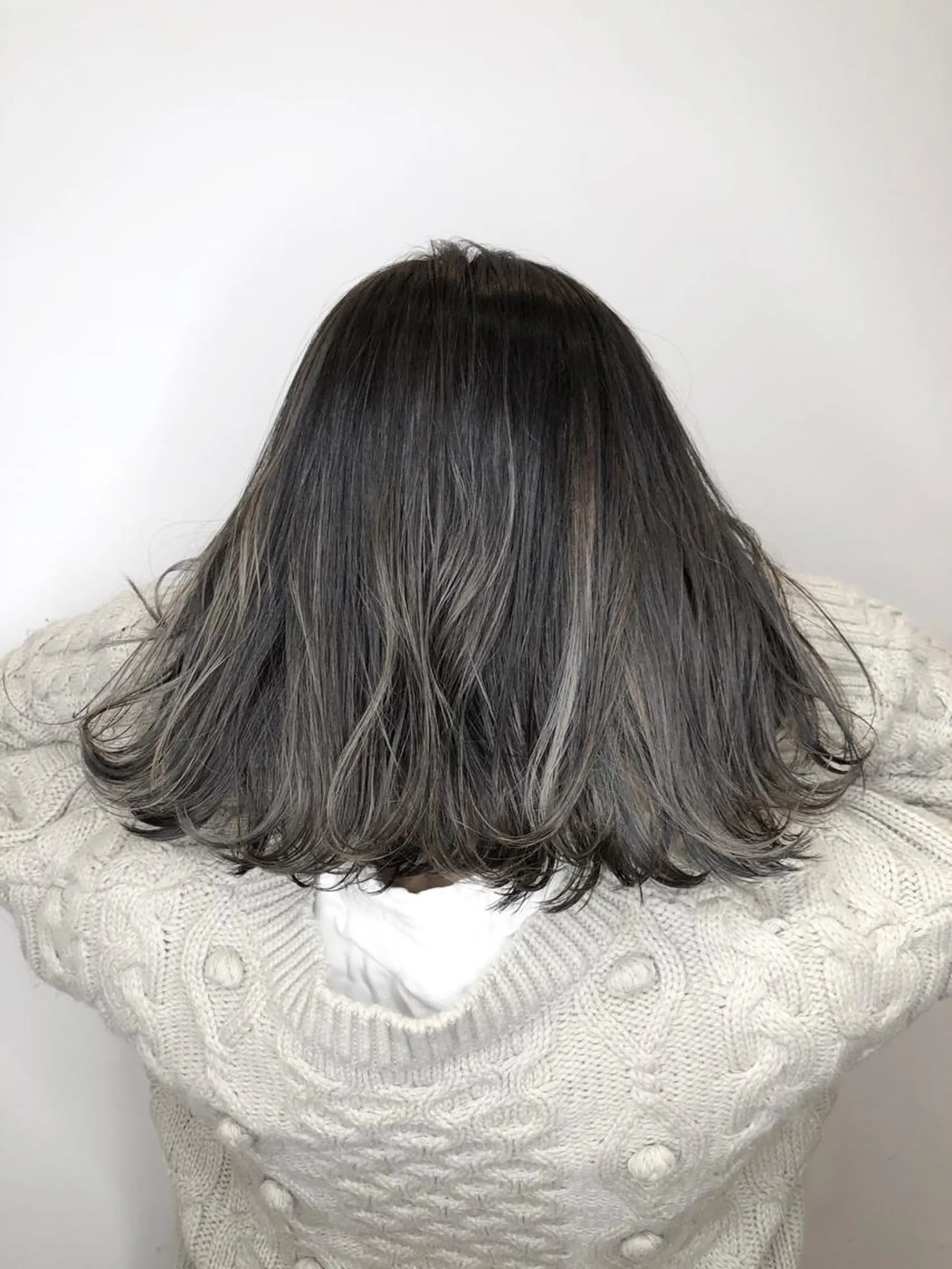 ミディアム カラー カット ヘアカラー エクステ シールエクステ×美髪 改善/ヨシモトカンジのヘアスタイル