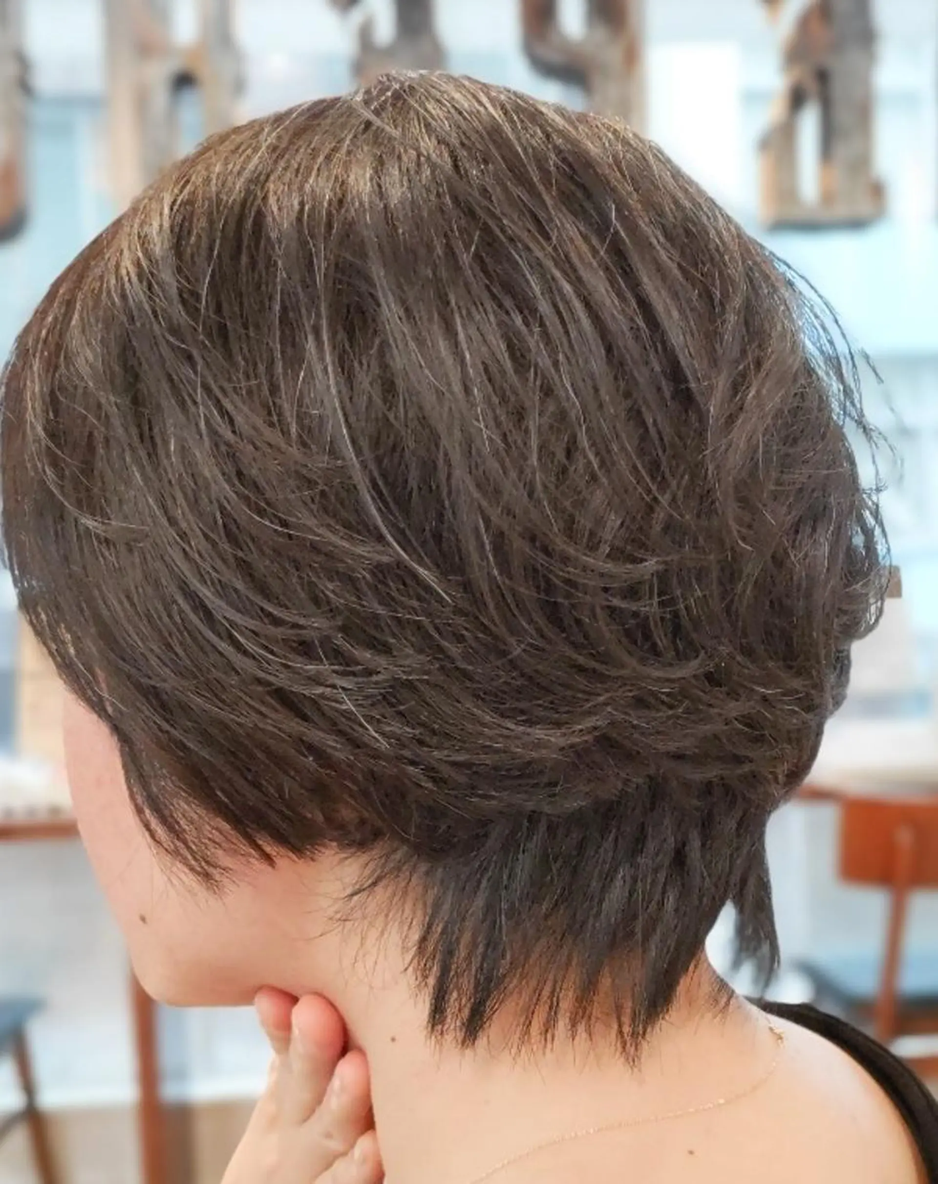 ショート ✂デザインカット🐟 高評価✂戸崎俊成✂のヘアスタイル