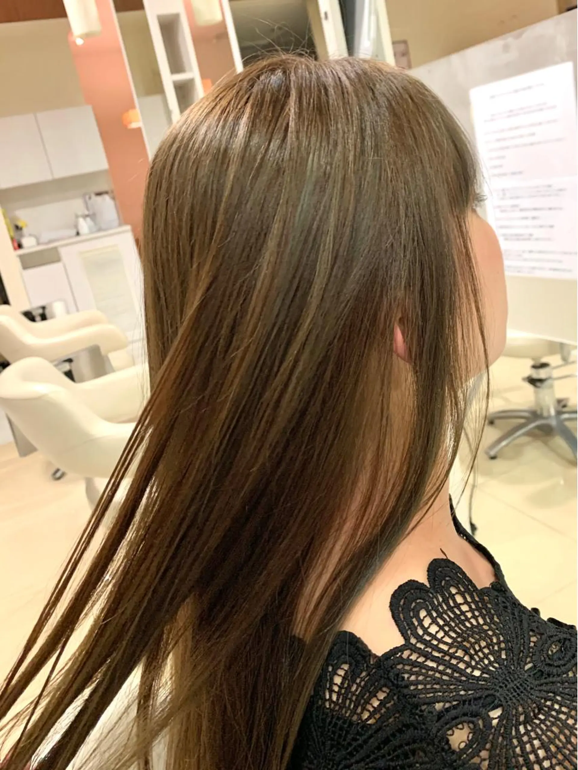 ロング 田中 美有のヘアスタイル