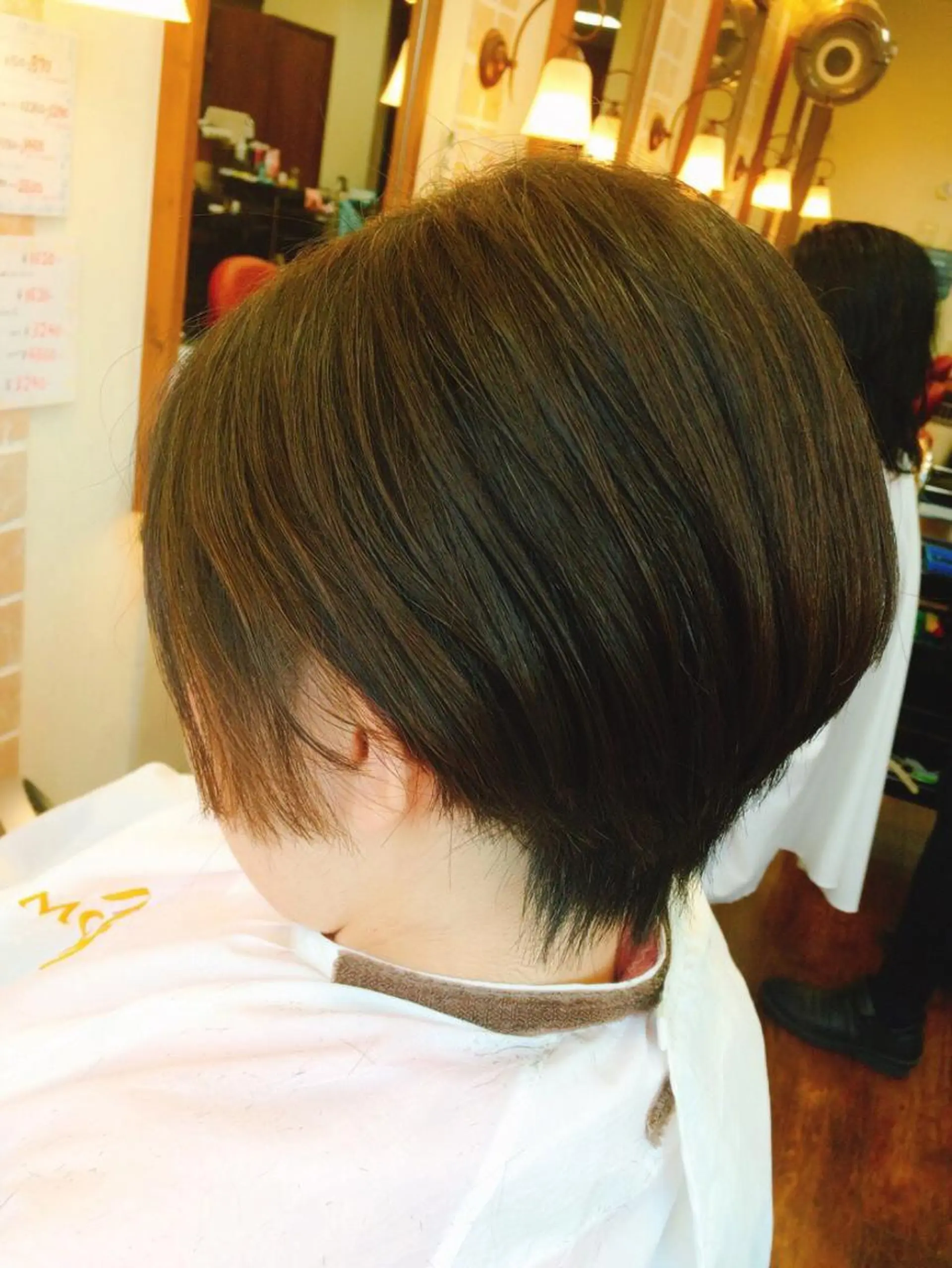 ショート ボブ ショートヘア 大野 まゆのヘアスタイル
