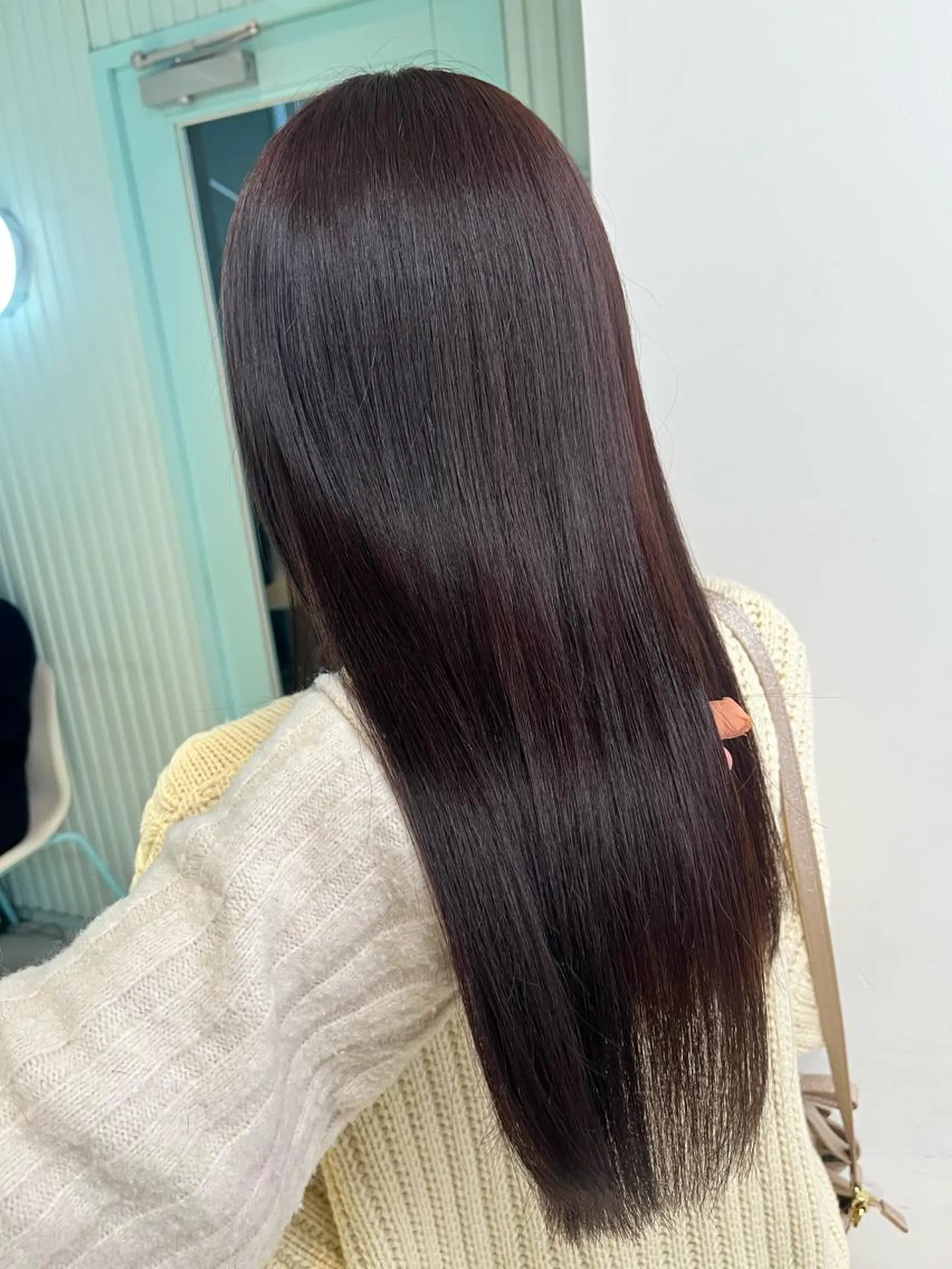 セミロング カラー ヘアアレンジ 愛されカラー🩷 はるなのヘアスタイル