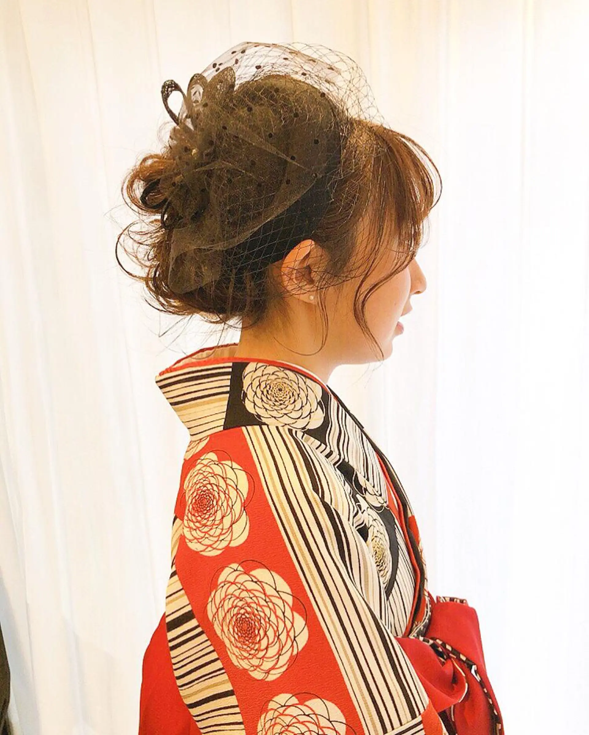 ヘアアレンジ 卒業式のヘアスタイル ヘアセット 池田 みのりのヘアスタイル