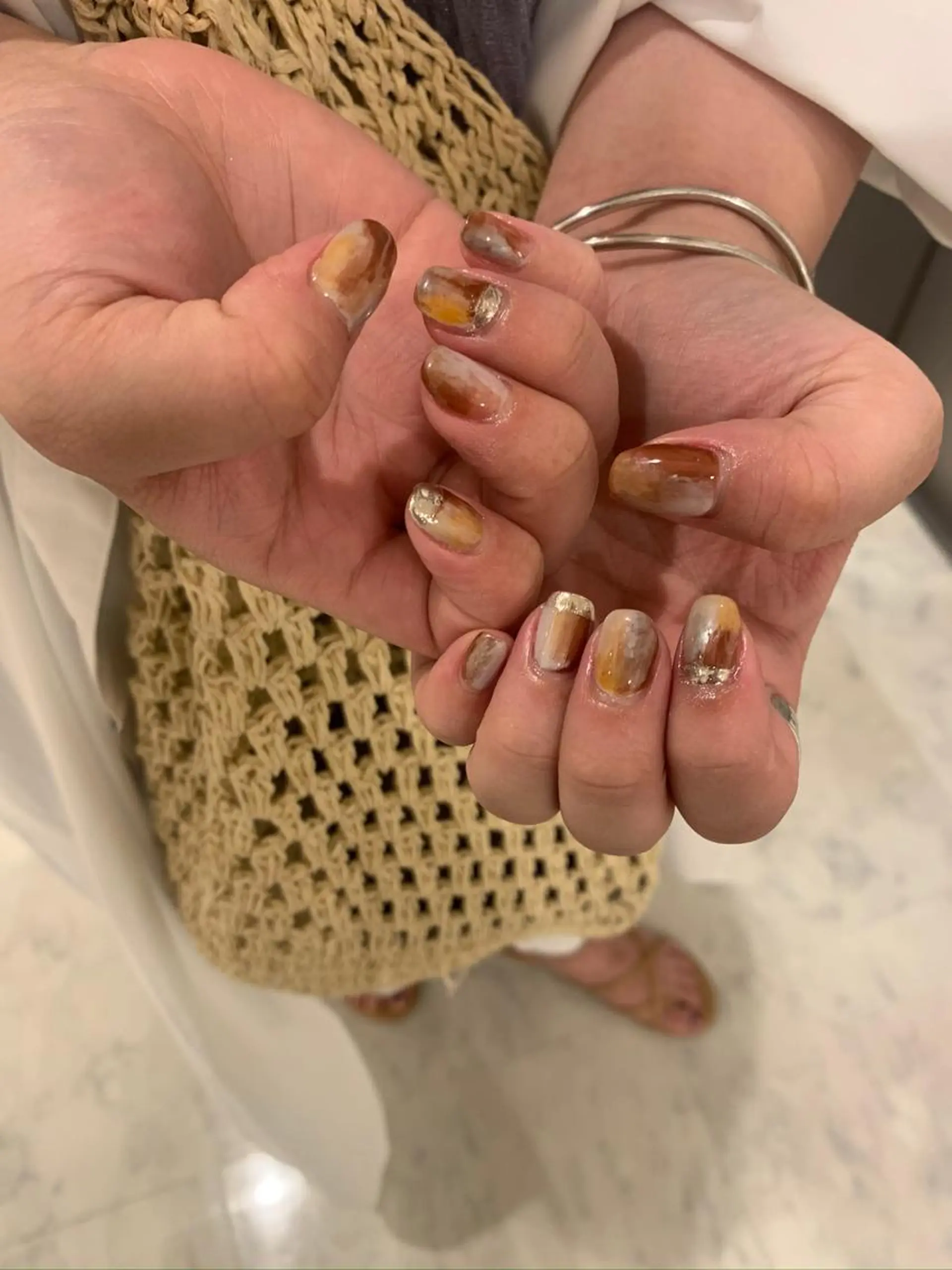 ネイル シンプルネイル SOL　nail イマナカのネイルデザイン