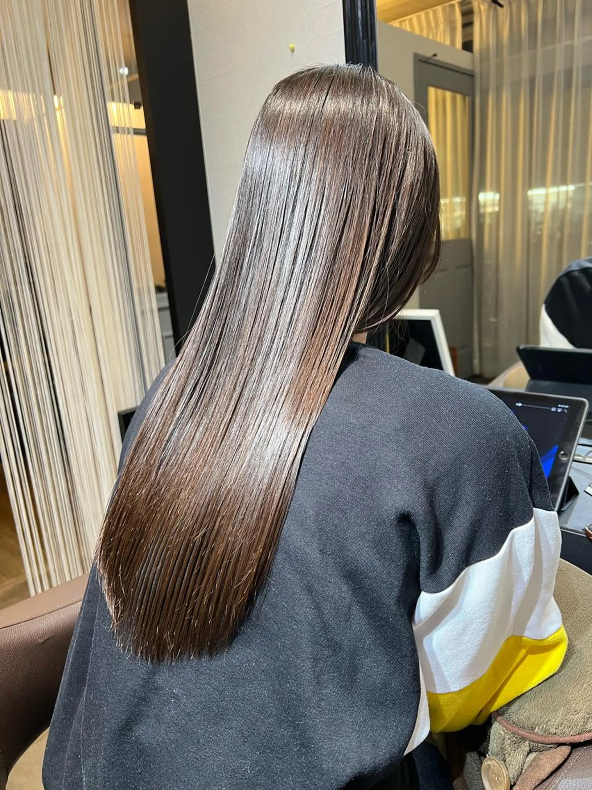 ロング カット トリートメント 川村 綾のヘアスタイル