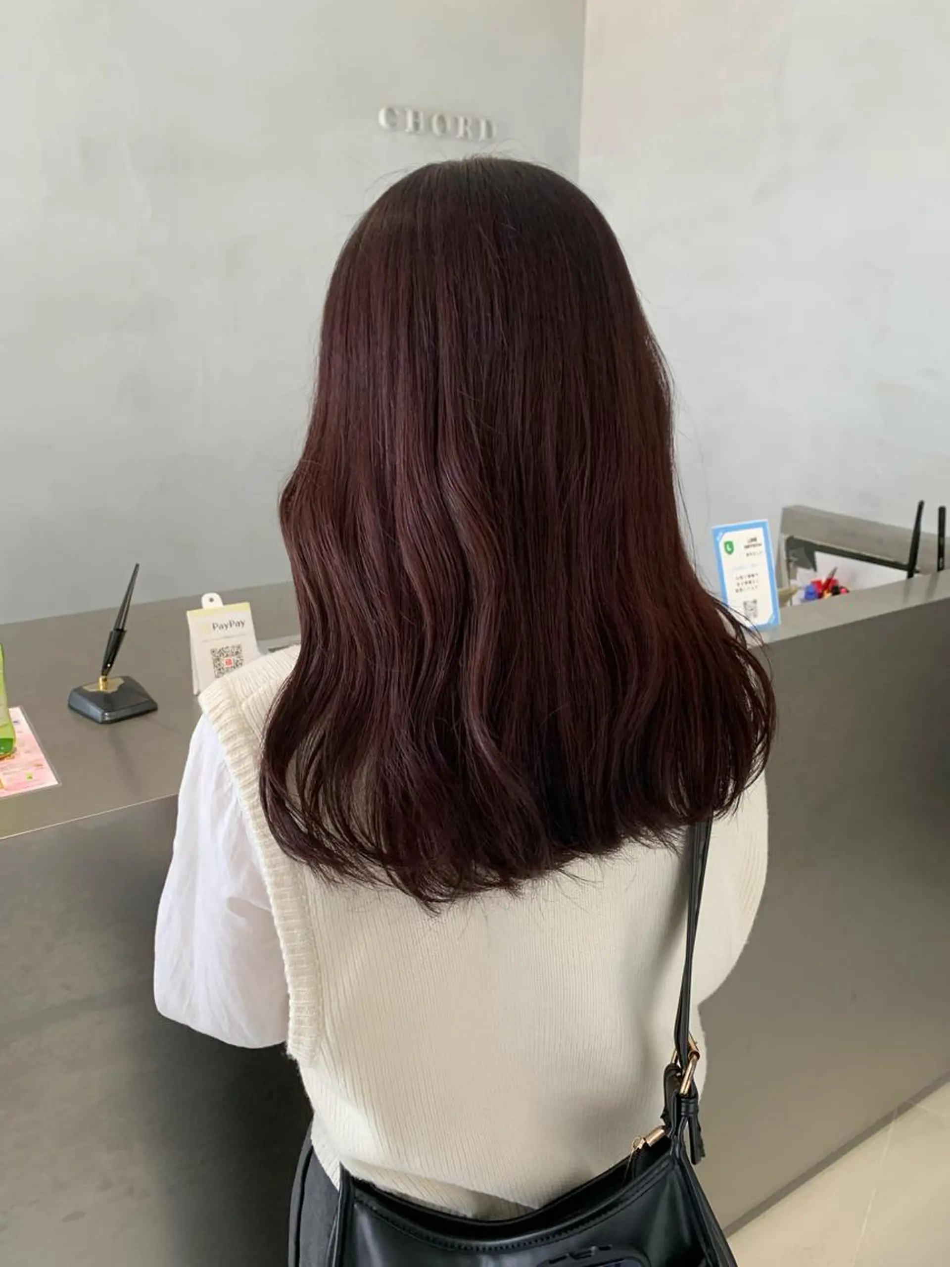 ロング ピンクブラウン ✨🩵波多野 来実🩵✨のヘアスタイル