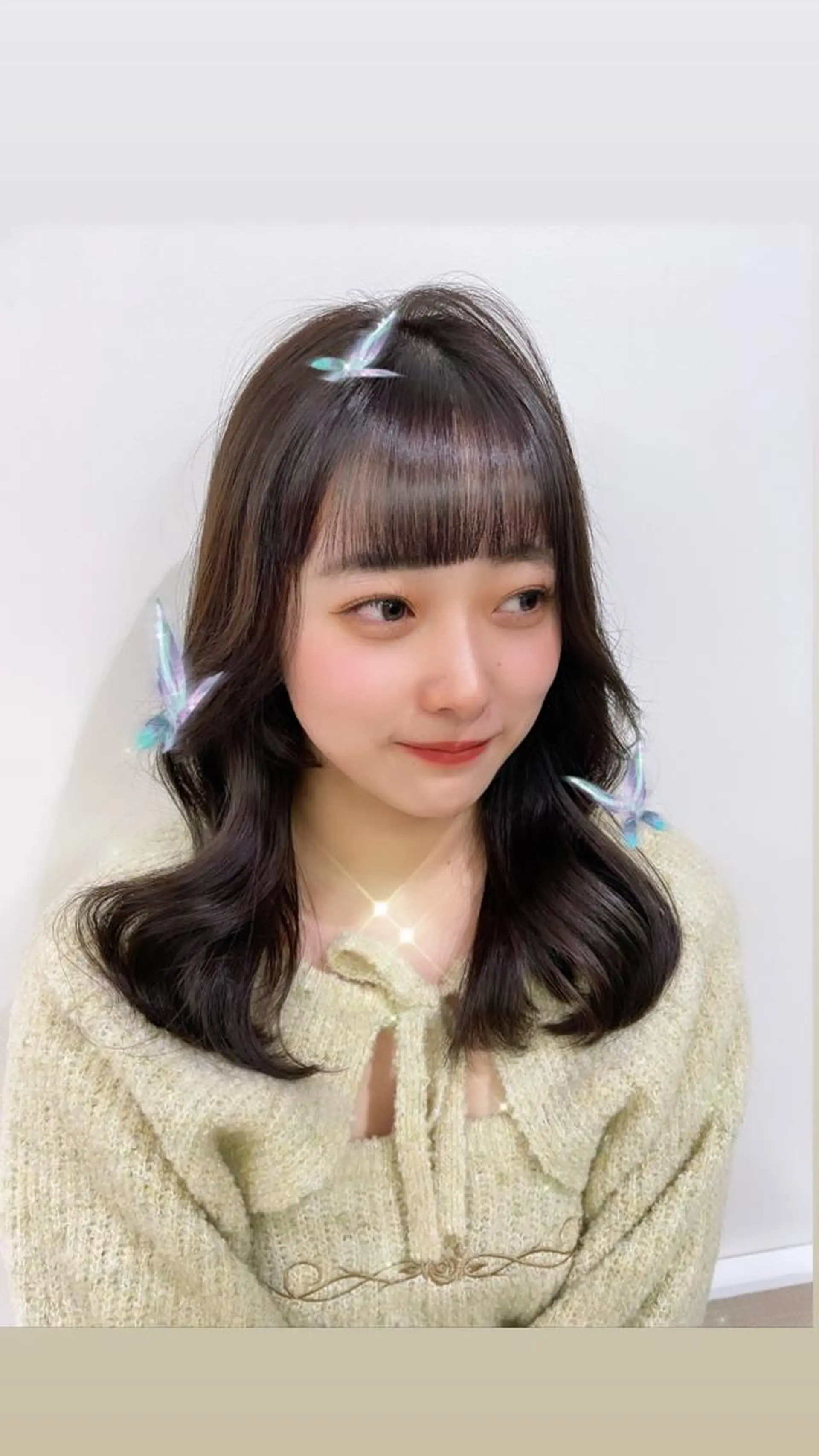 ロング 銀座／レイヤーカット 🤍内野すみれのヘアスタイル