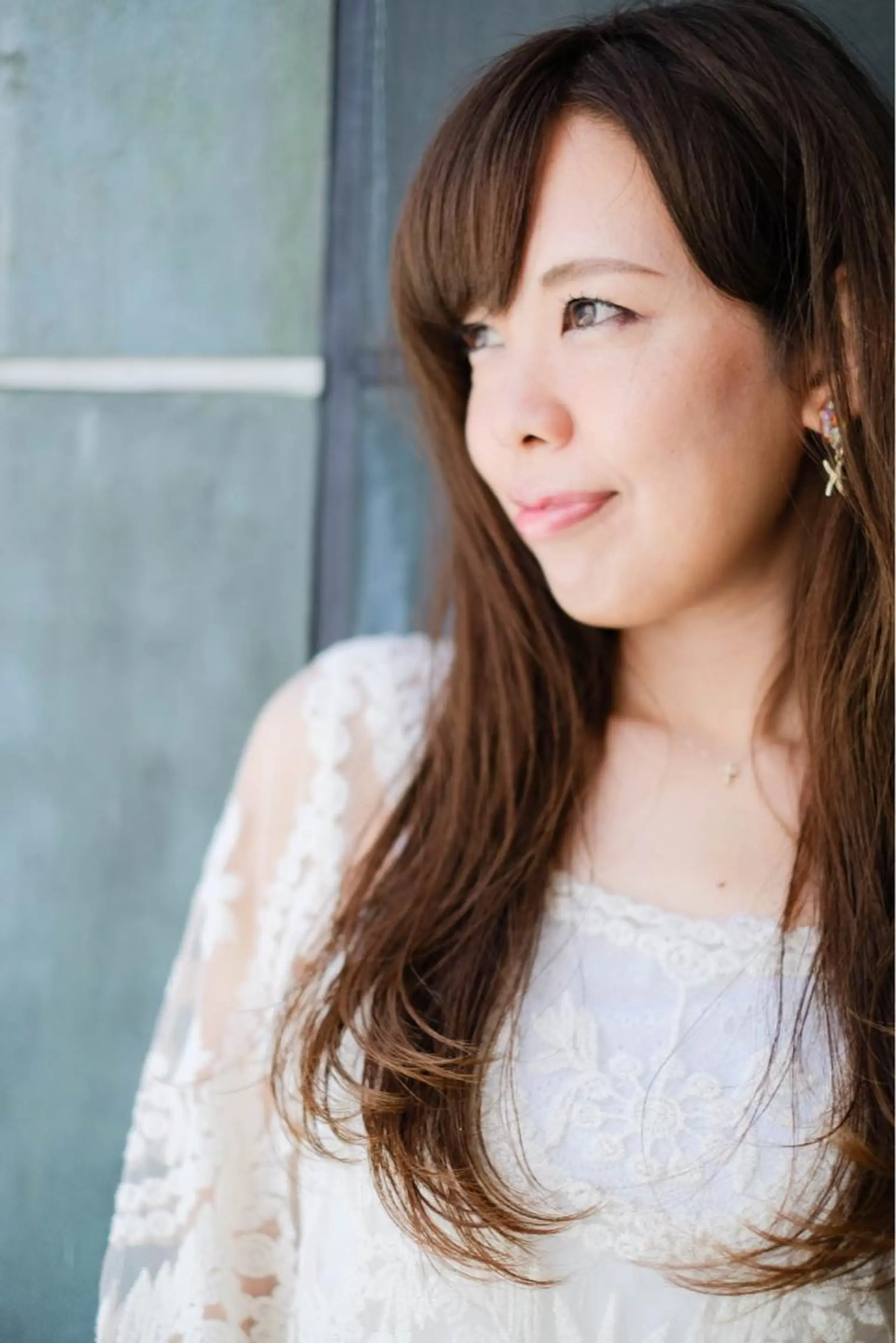 ロング 能登谷 きよのヘアスタイル