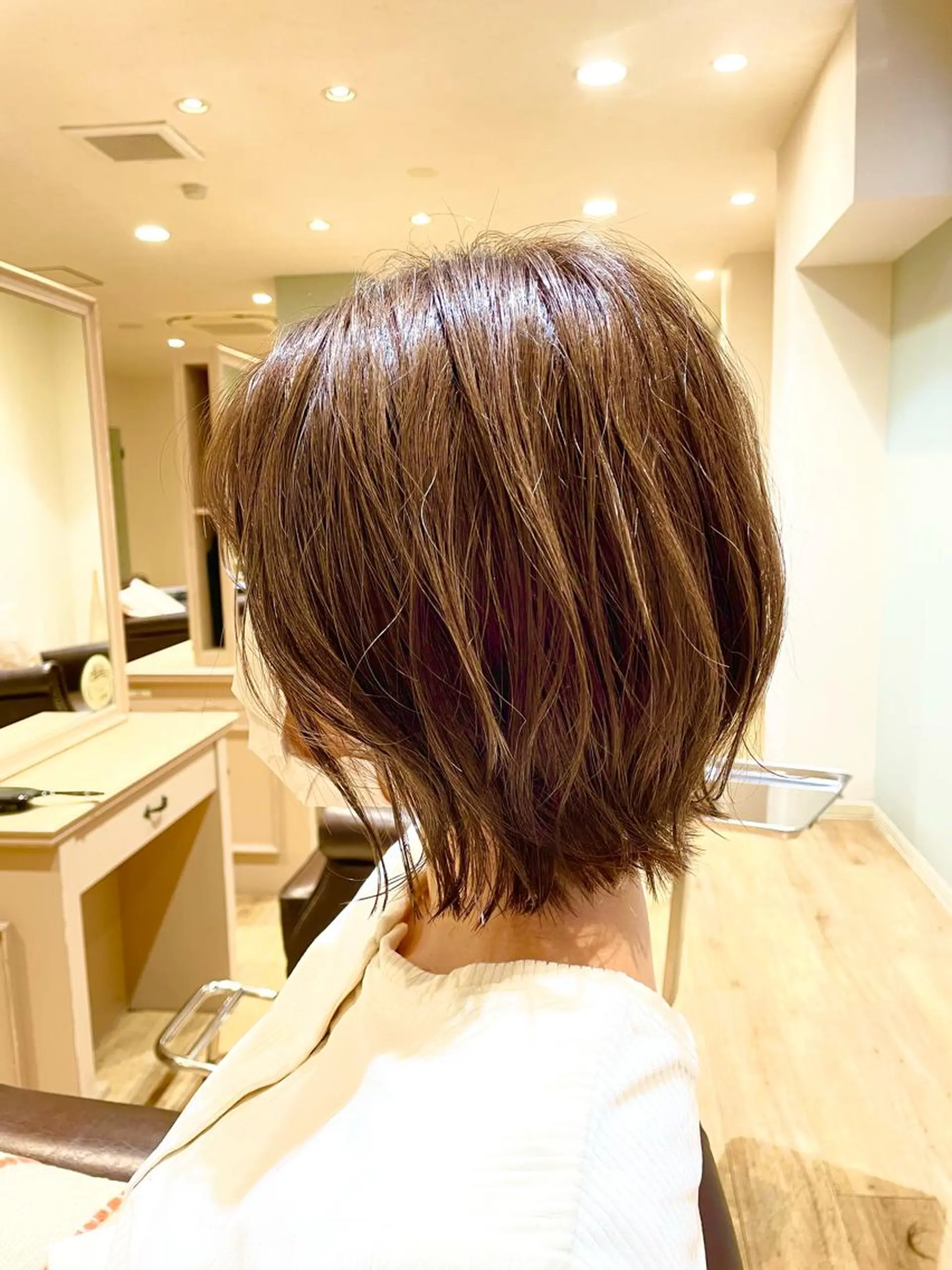 ミディアム 浅古 雄介のヘアスタイル