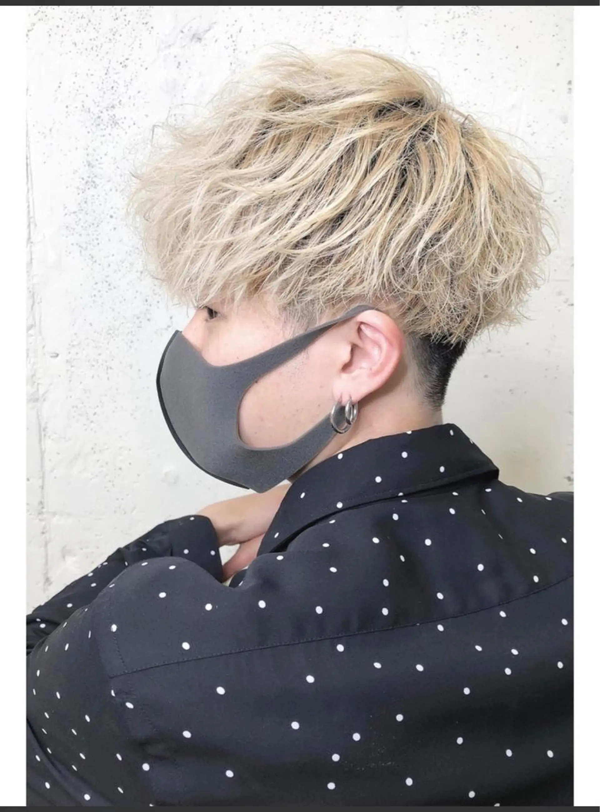 ショート カラー メンズ ヘアフリーティー袋井店所属・河島 裕樹のヘアスタイル