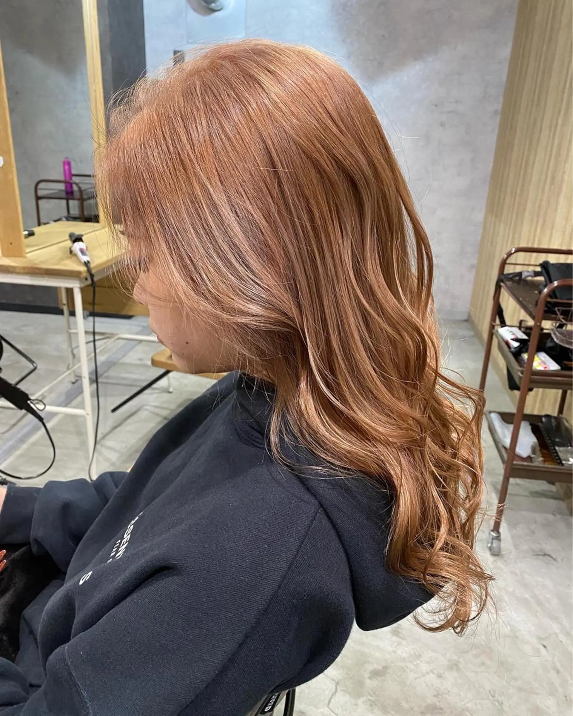 ロング カラー ヘアカラー トリートメント 髪質改善/レイヤー カット手塚奨のヘアスタイル