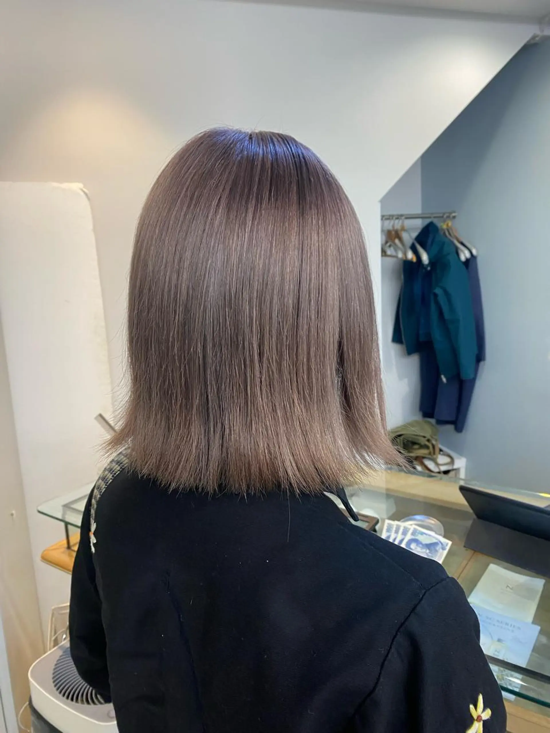 ショート カラー パーマ ヘアアレンジ メンズ マツエク・マツパ アイブロウ 暖色系/透明感 治野心のヘアスタイル