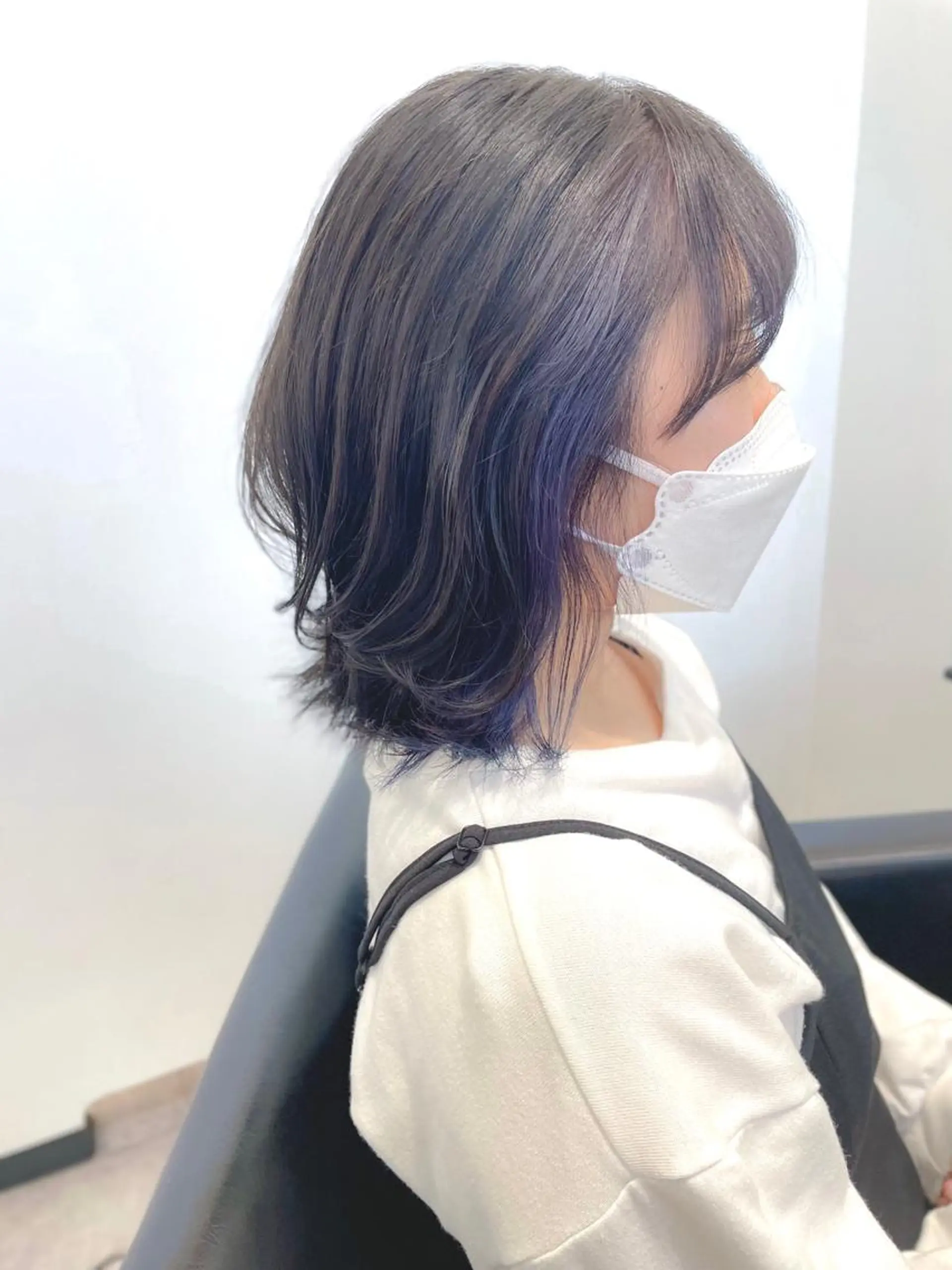 ミディアム カラー アッシュ ラベンダーカラー ラベンダーアッシュ 【半個室サロン】 山本　崇仁のヘアスタイル
