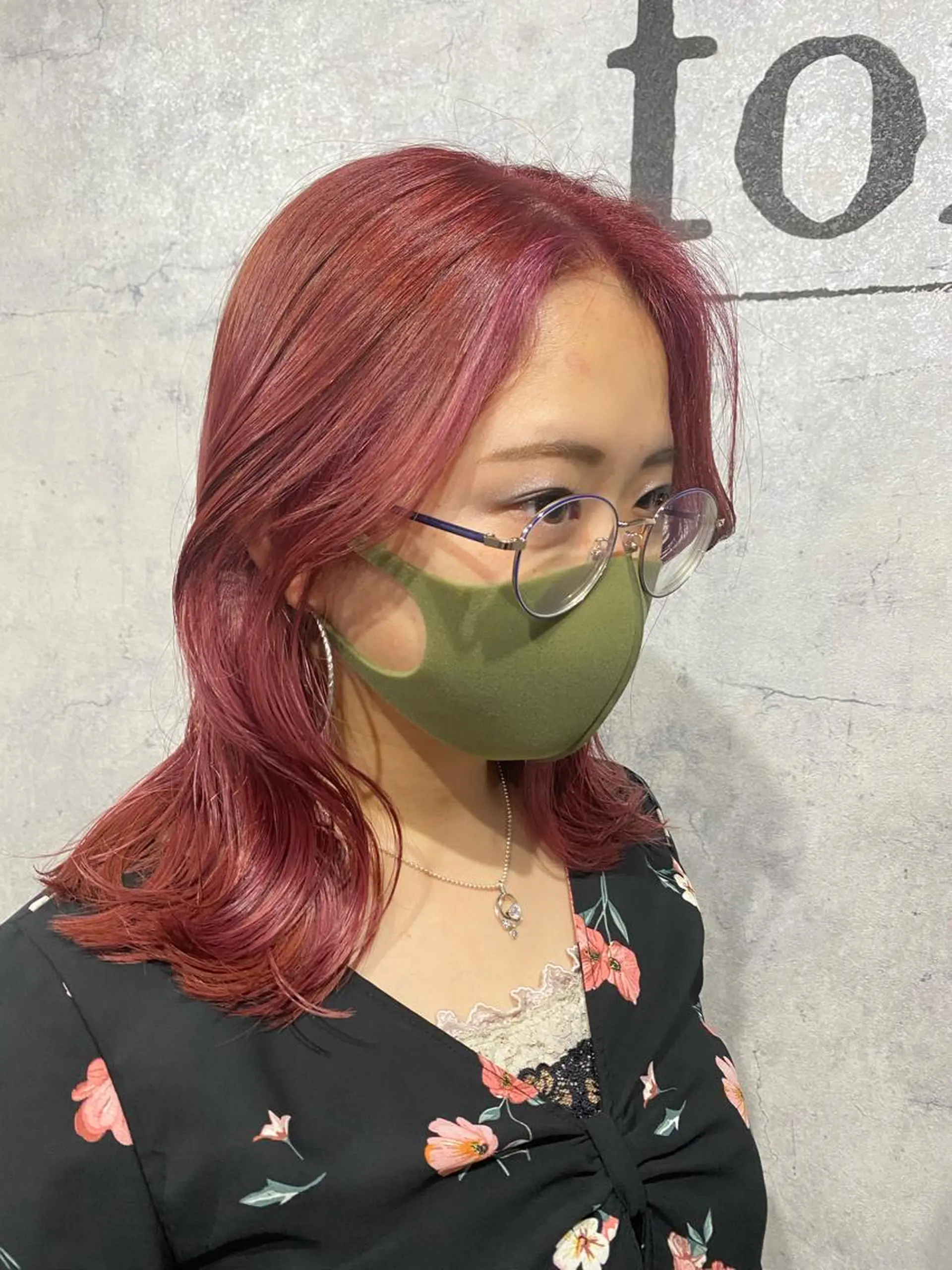 セミロング カラー 韓国レイヤー/ 顔周り💕田中将吾のヘアスタイル