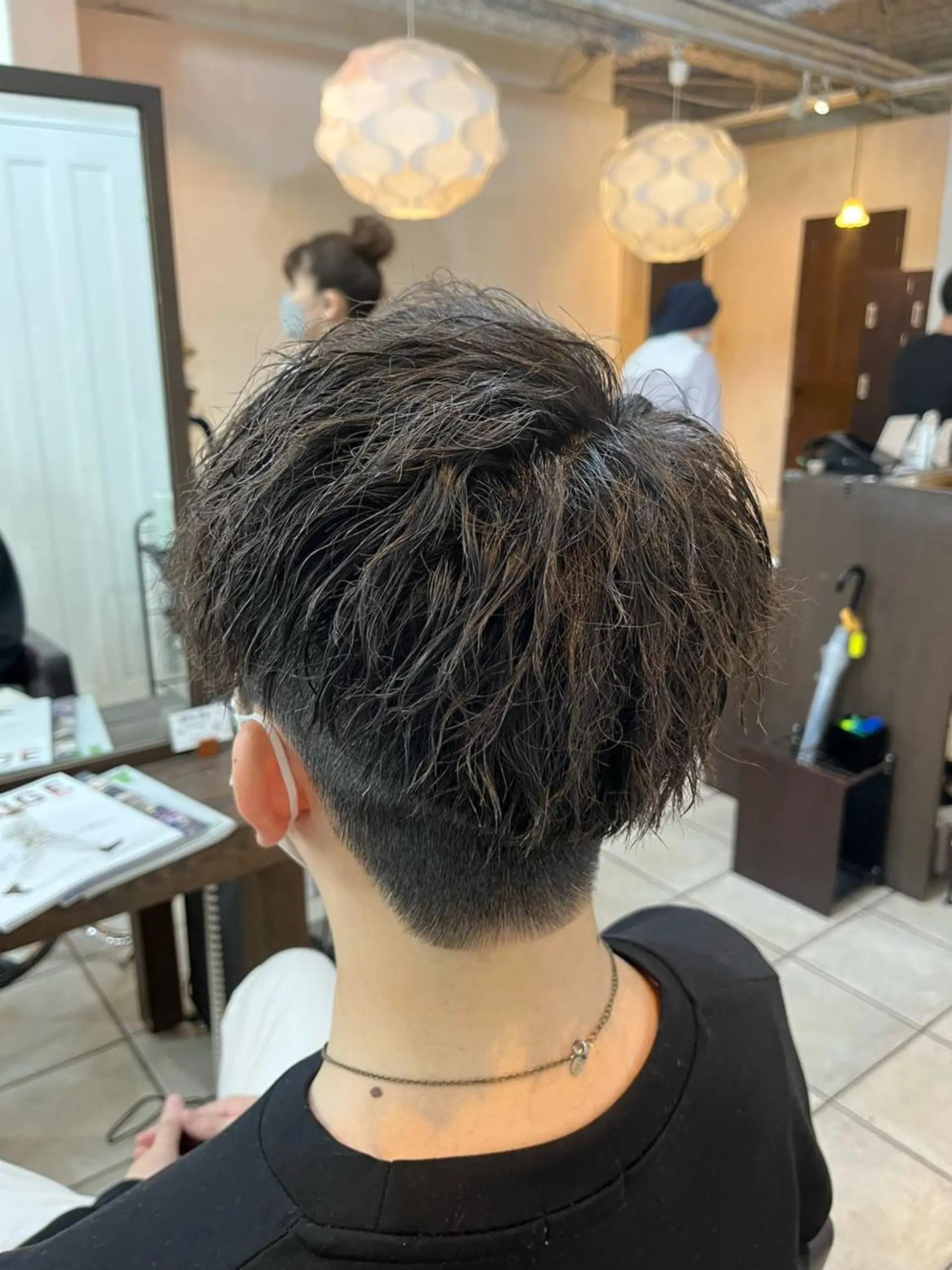 パーマ メンズ カット パーマ カ レラのヘアスタイル