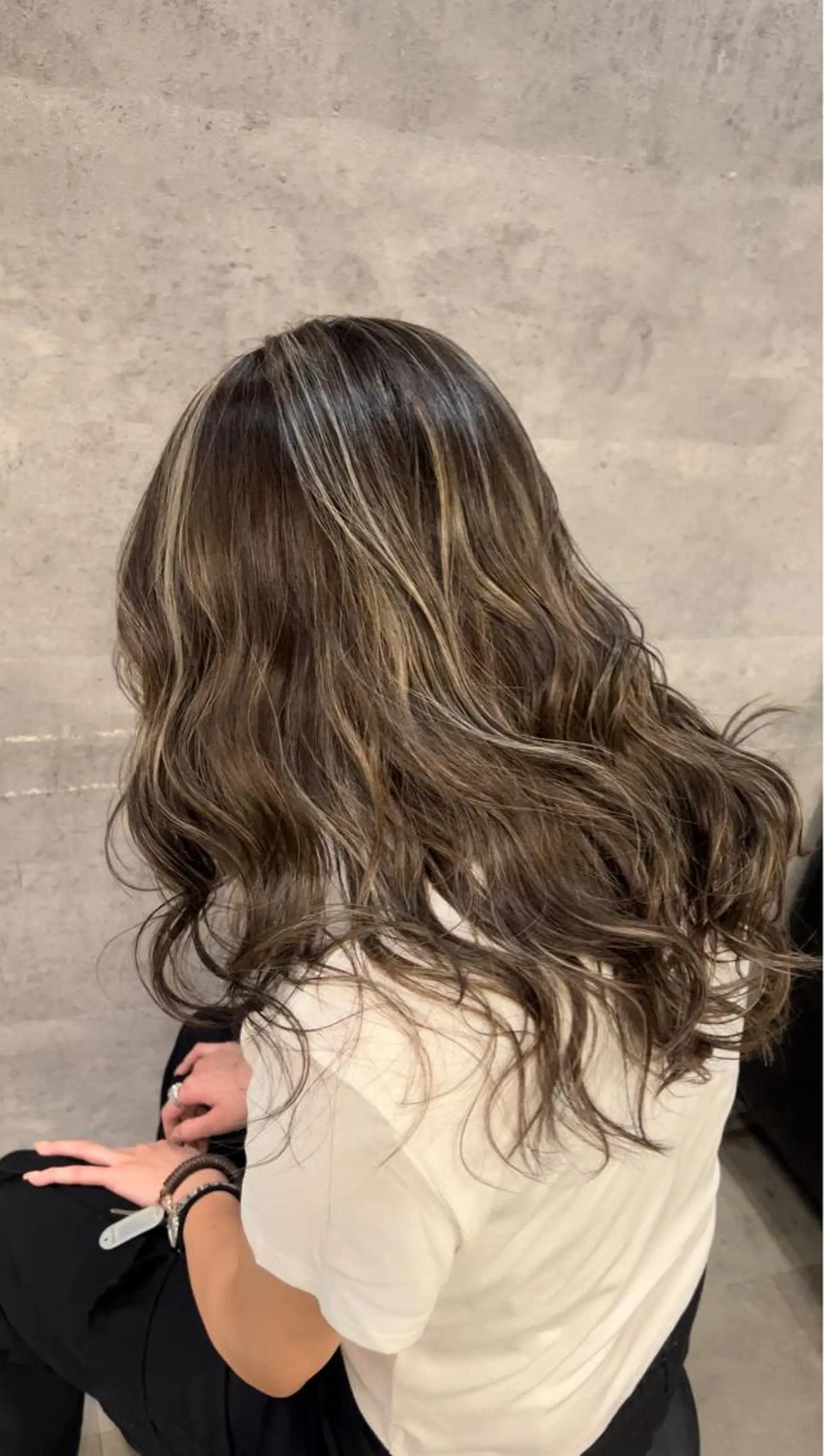 ロング カラー ハイライトカラー ハイライト ヘアカラー 寺嶋 貴大のヘアスタイル