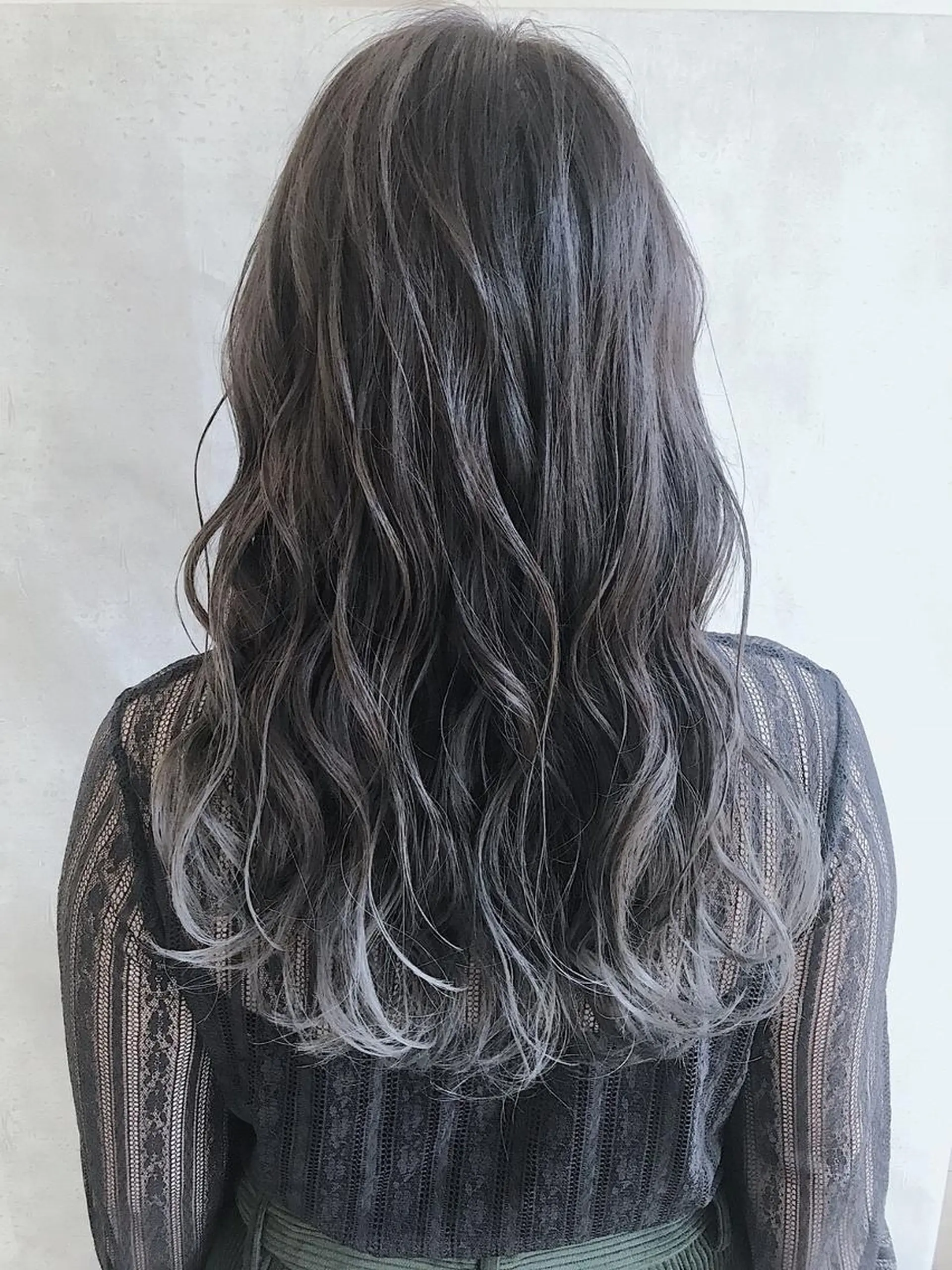 ミディアム カラー アディクシーカラー ブリーチ ケアブリーチ ダブルカラー ハイライトカラー MOU namba ムウナンバのヘアスタイル