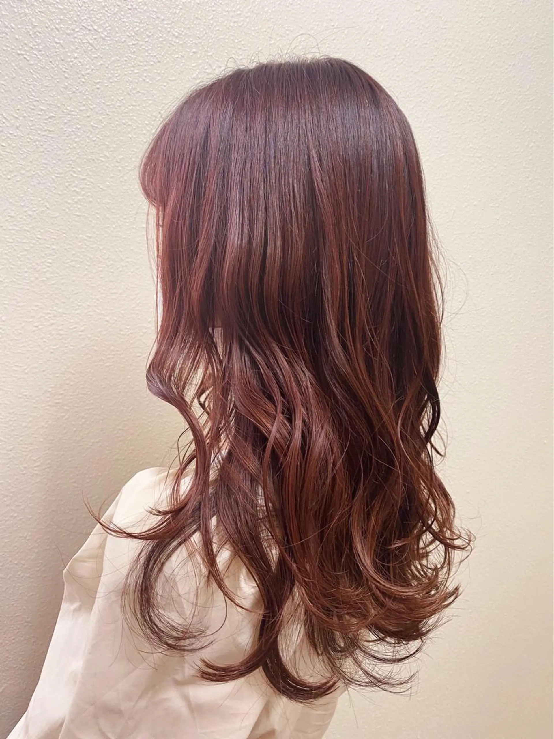 ロング カラー パーマ ヘアアレンジ メンズ キッズ ネイル マツエク・マツパ 女性専用サロン梅田 髪質改善カラーakiのヘアスタイル