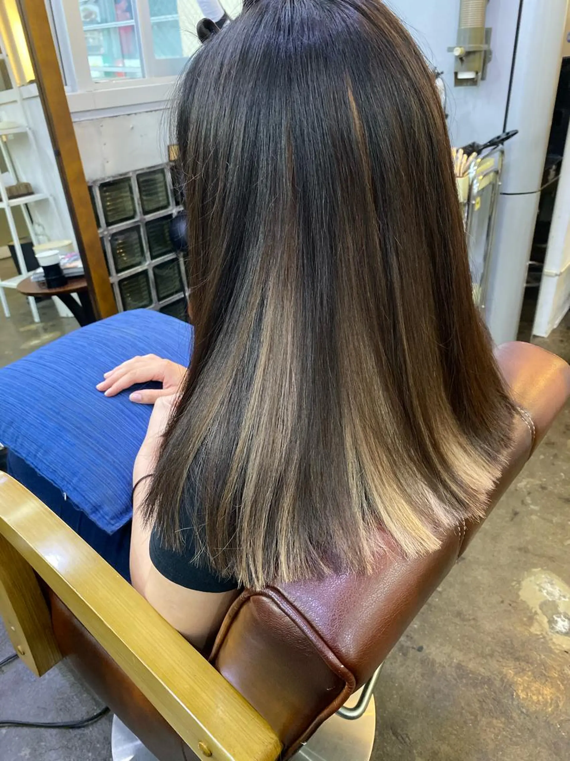 ロング カラー 【艶髪×韓国風】 毛流れ職人 RYOのヘアスタイル