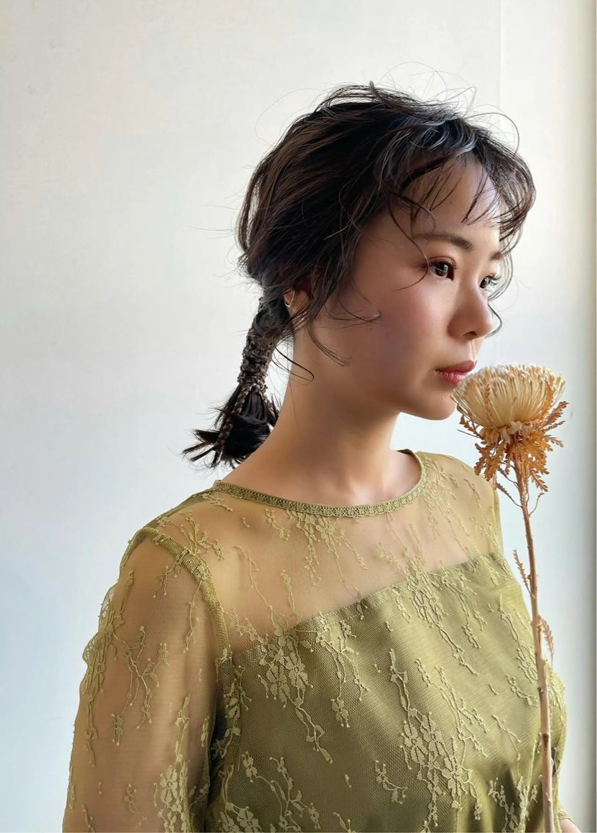 ミディアム ヘアアレンジ ヘアメイク new meのヘアスタイル